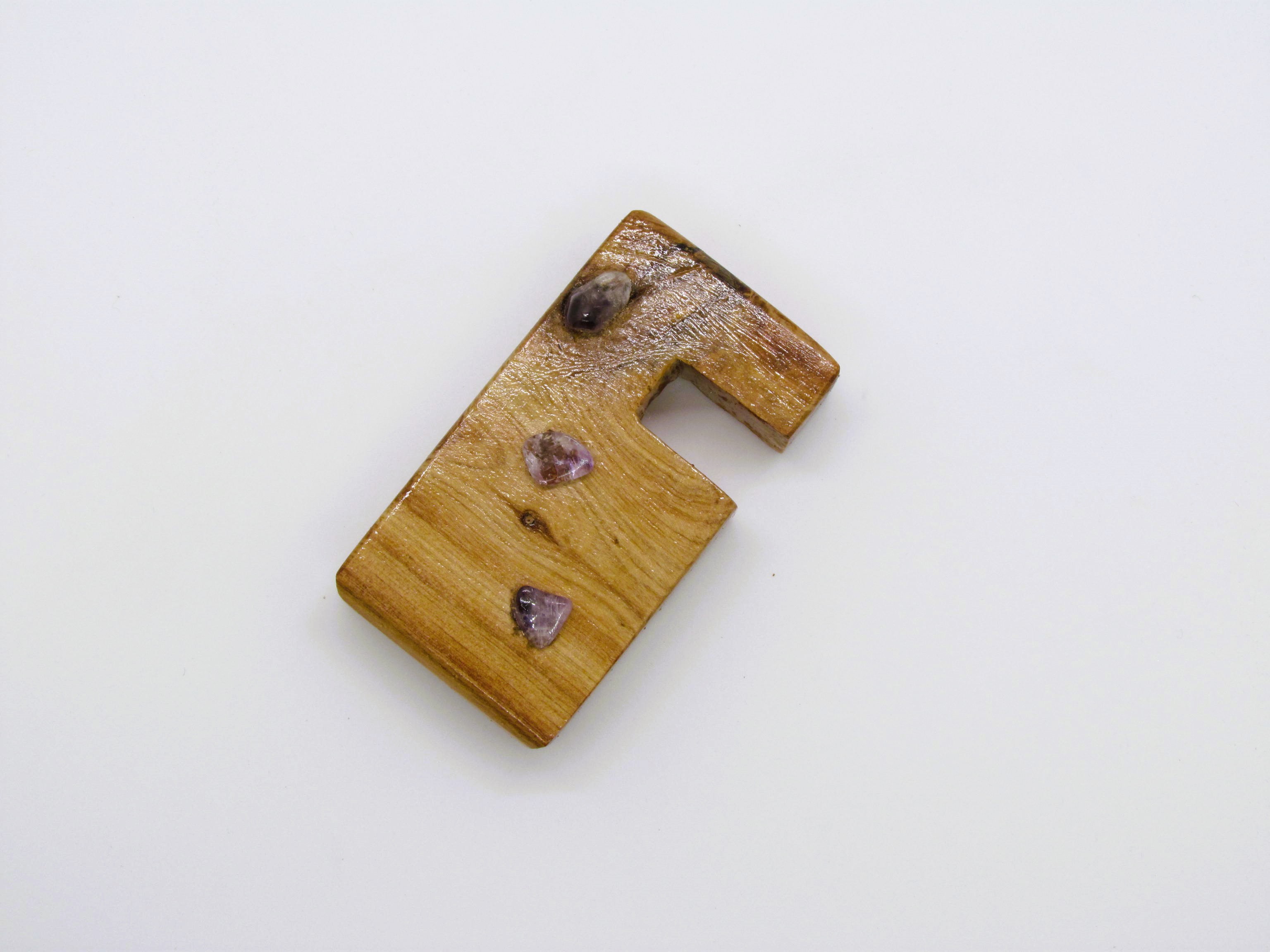 Amethyst Gems Phone Stand.