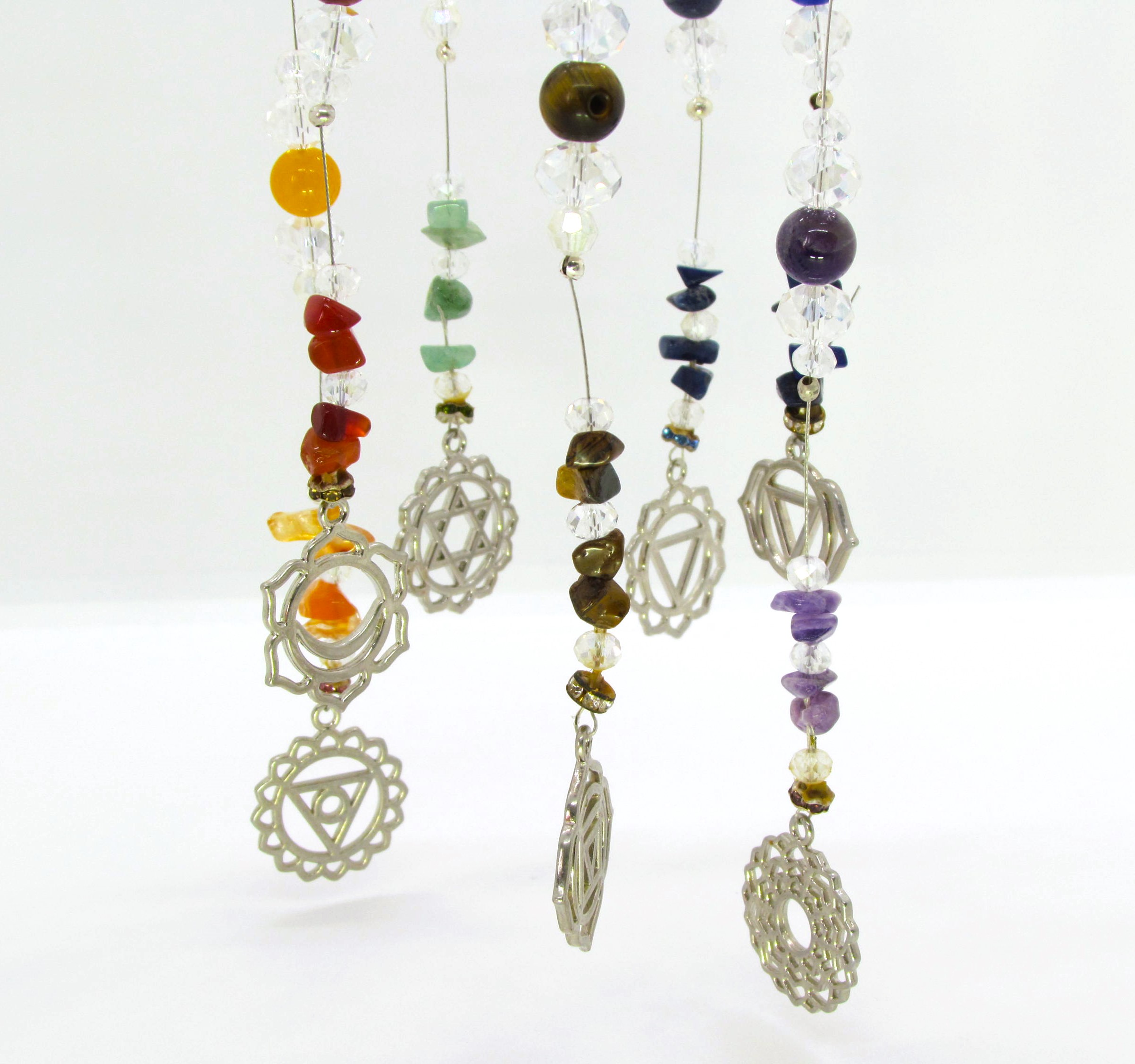 Genuine Earthborn Crystal Chakra Suncatcher