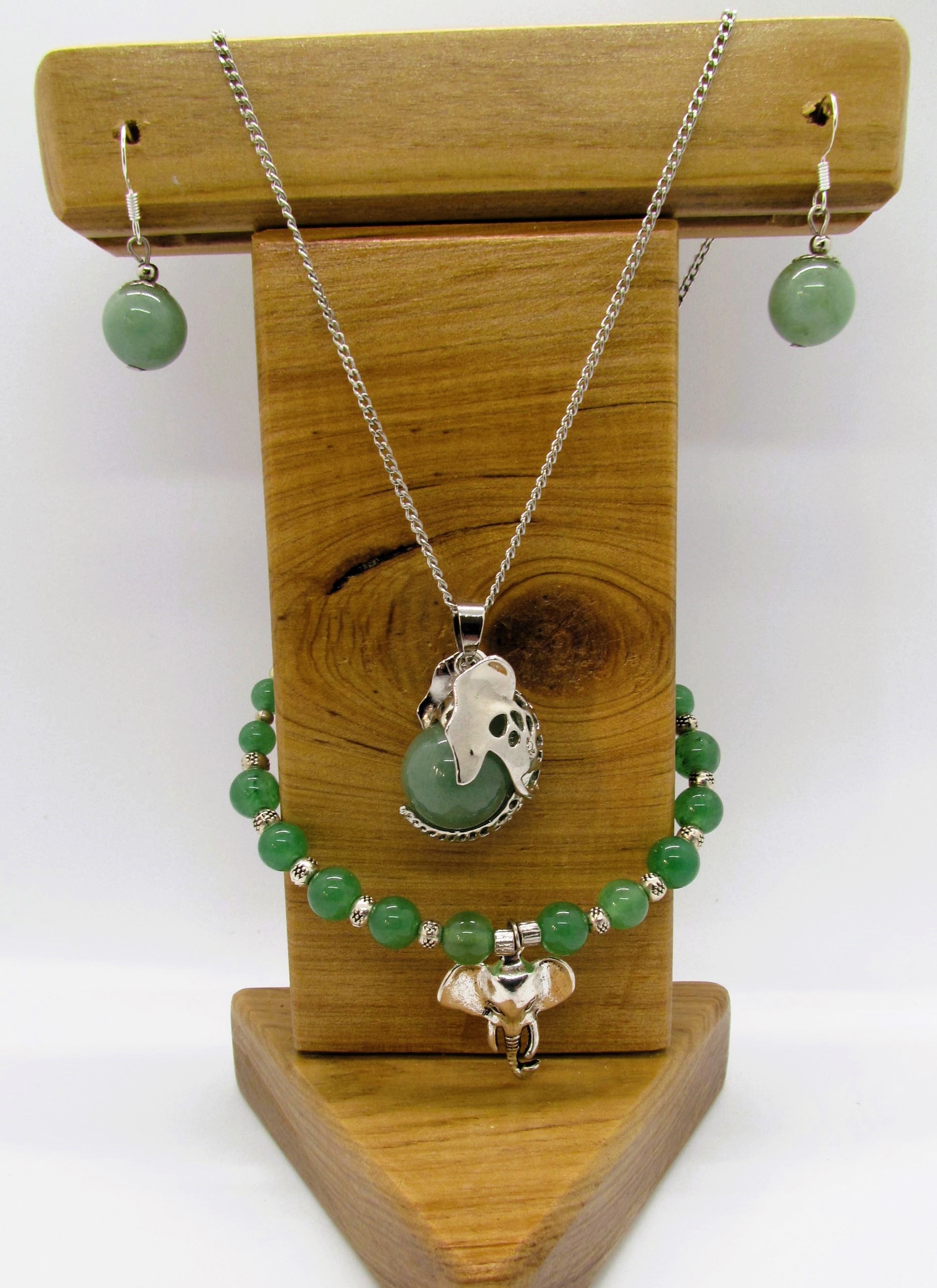 Savanna Splendor in Green Aventurine.
