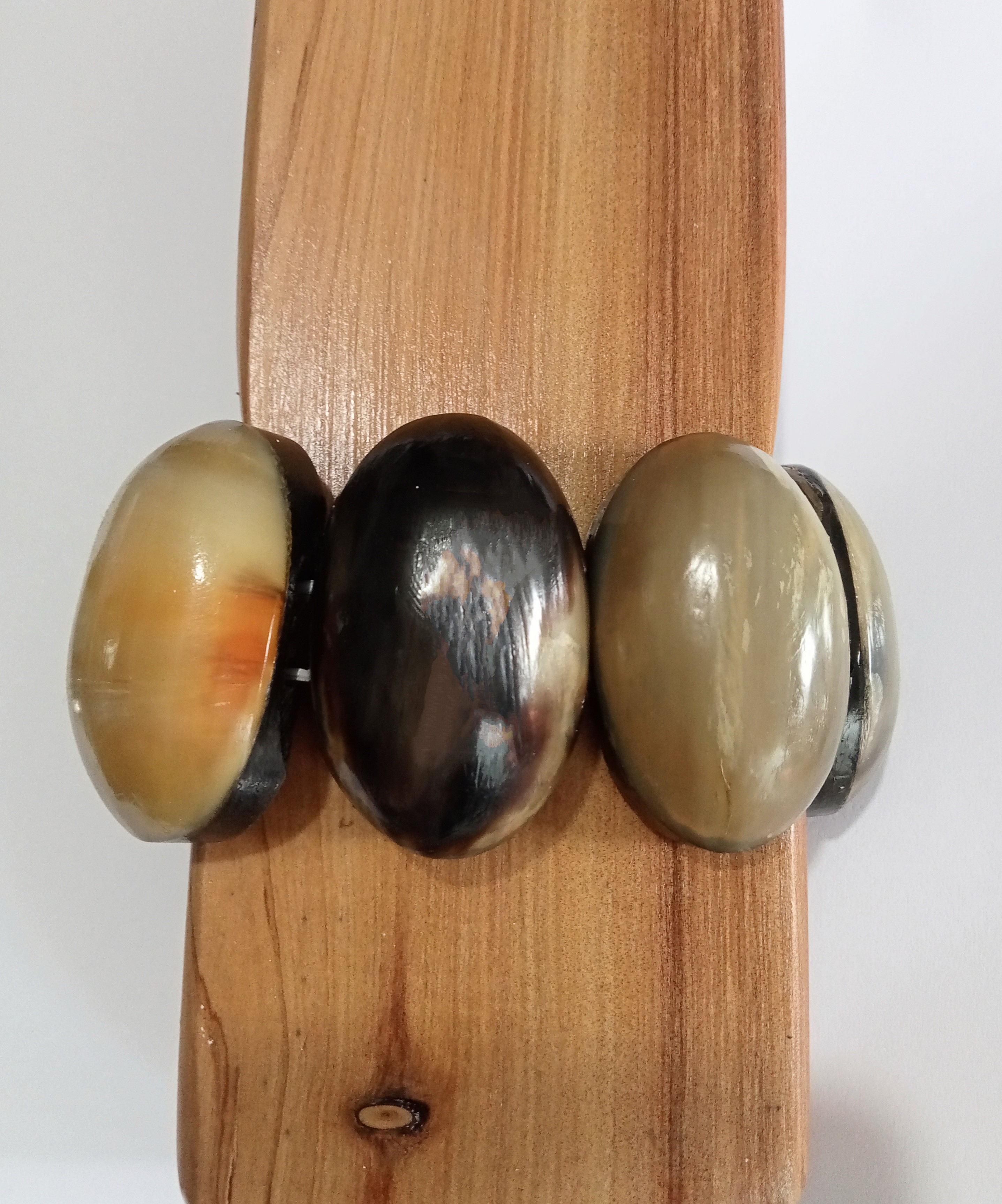 Vintage Buffalo Statement Bracelet. 