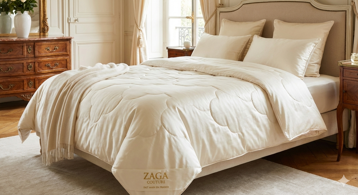 Nuage de Soie" Zaga Home – Confection Artisanale & Thermorégulation