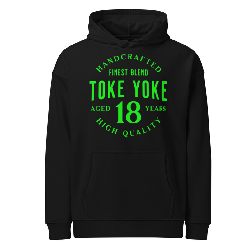 Toke Yoke Unisex Organic Relaxed Hoodie