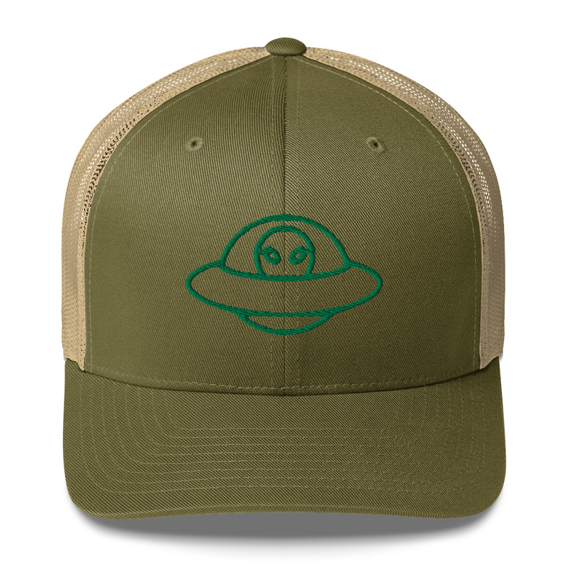 Trucker Cap Green UFO