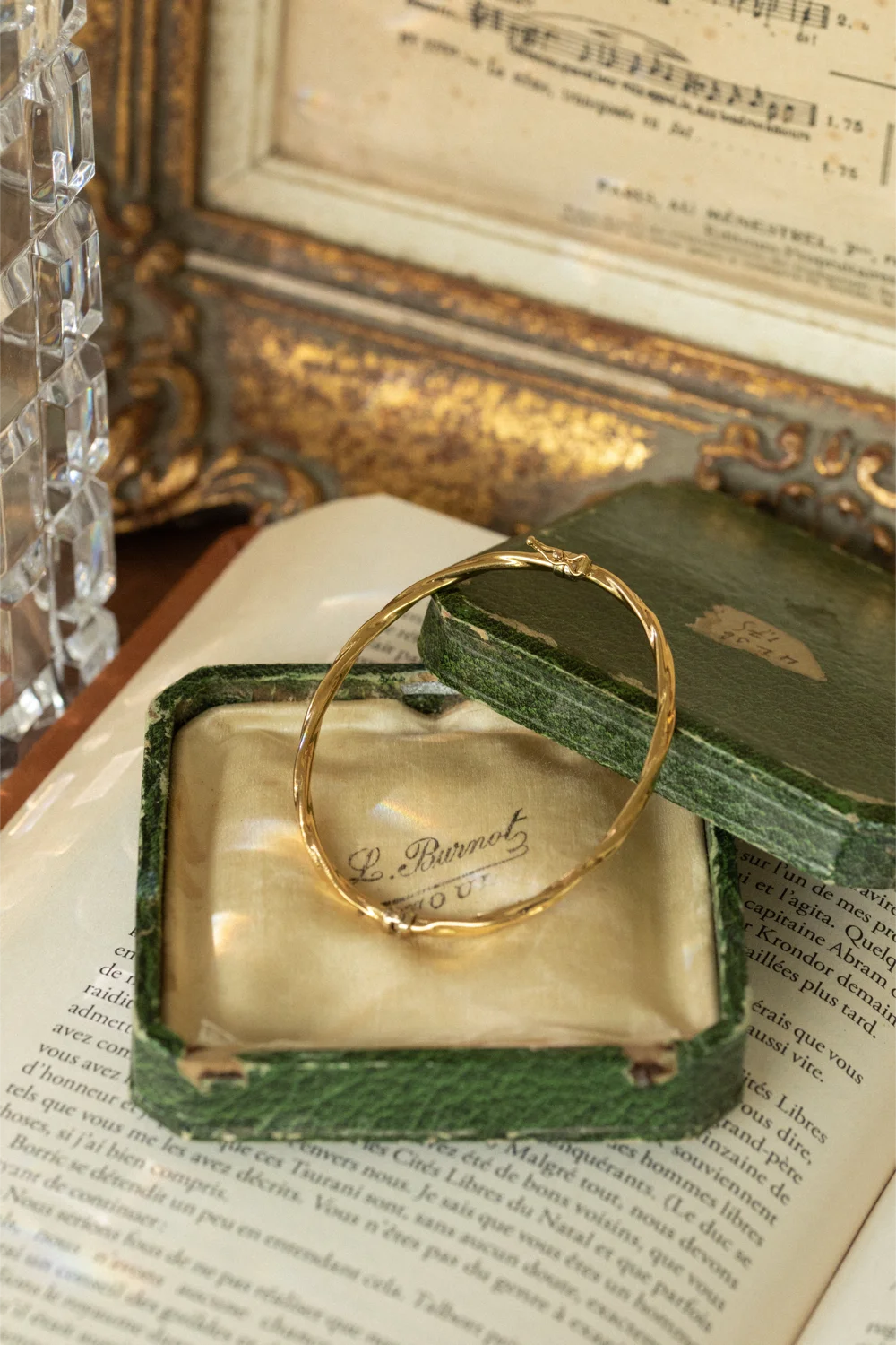 LE JONC, magnifique bracelet jonc torsadé en or 18 carats 💫