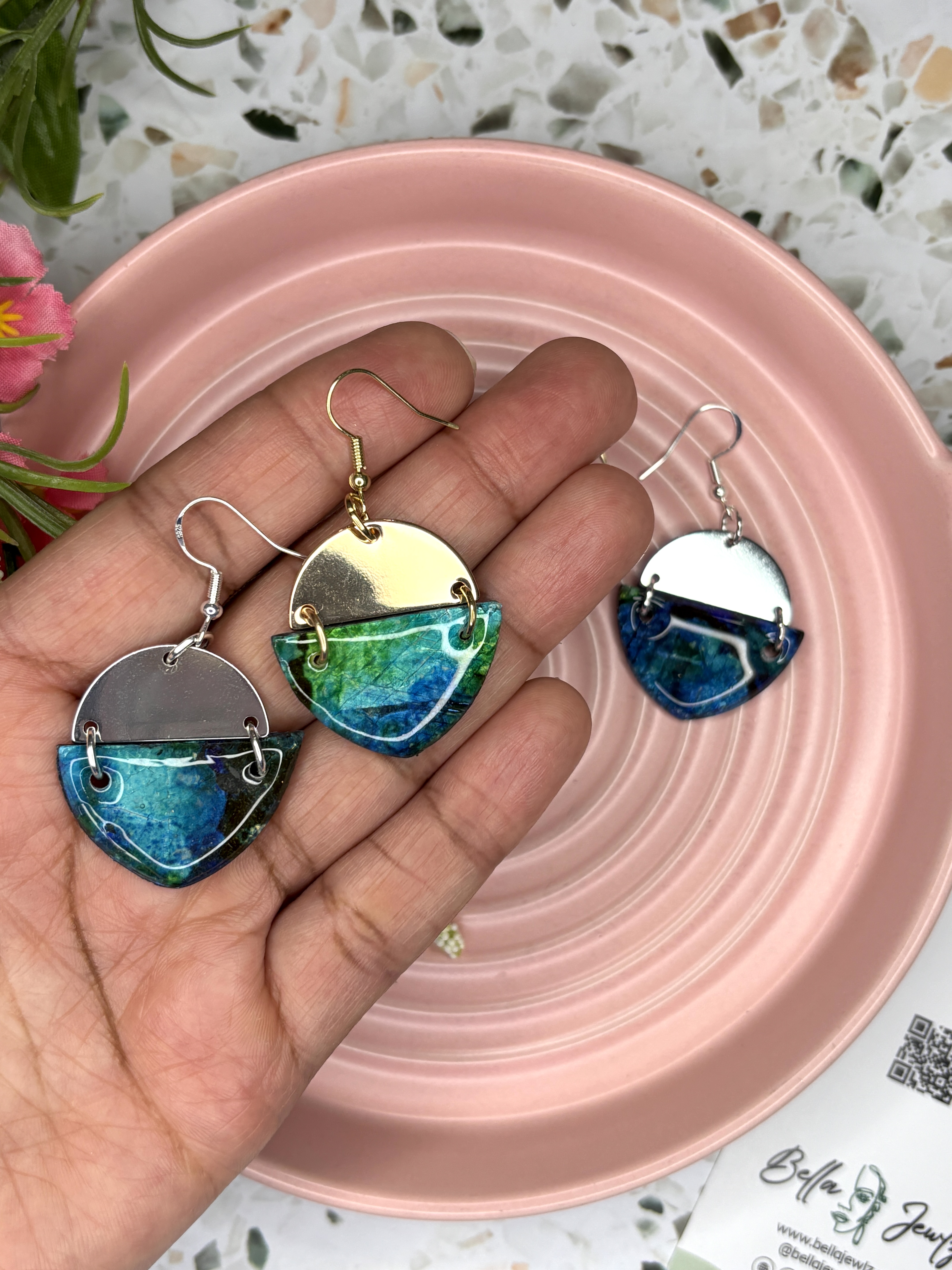 Faux Labradorite Collection 
