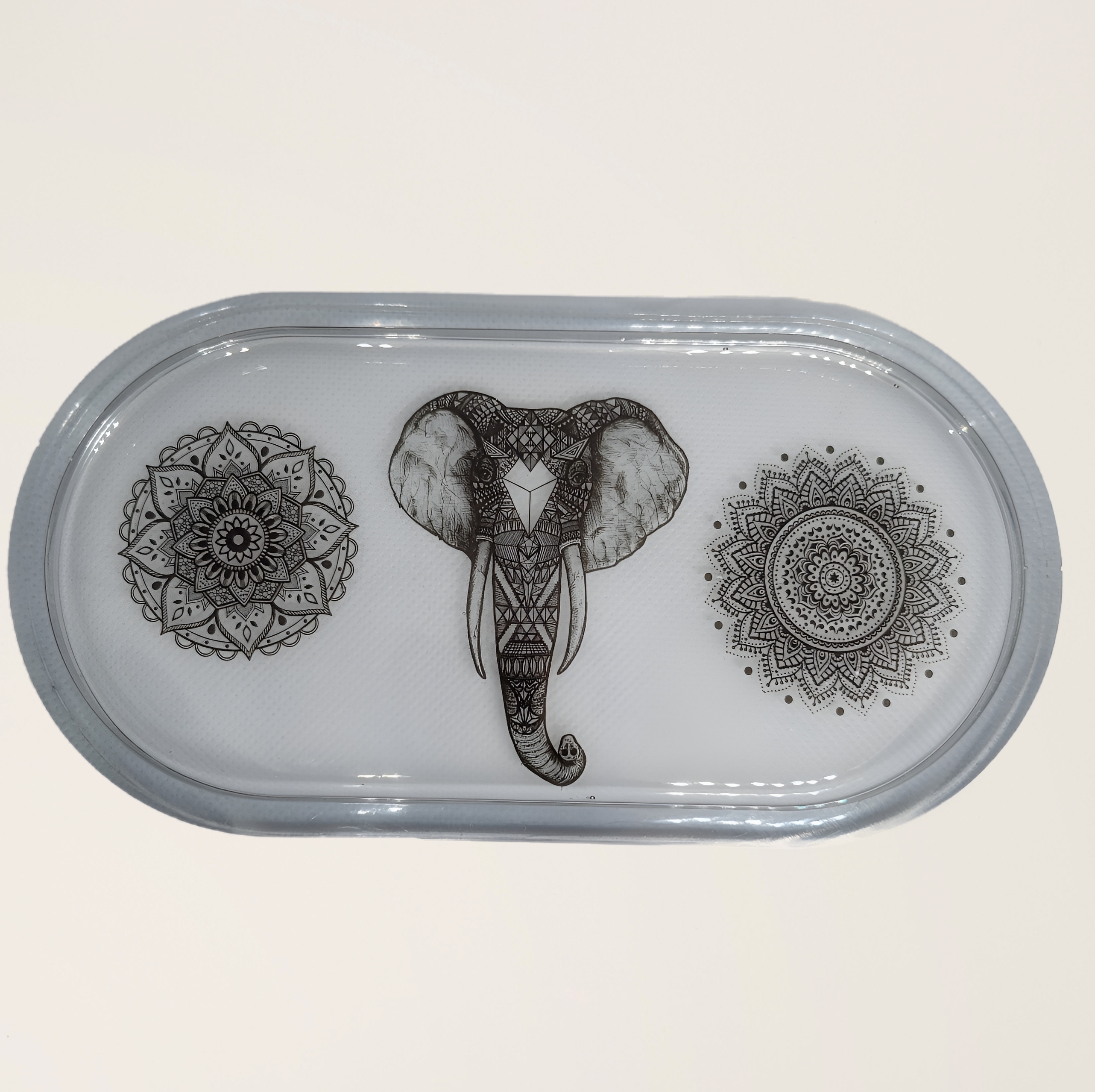 Elephant Mandala Trinket Tray