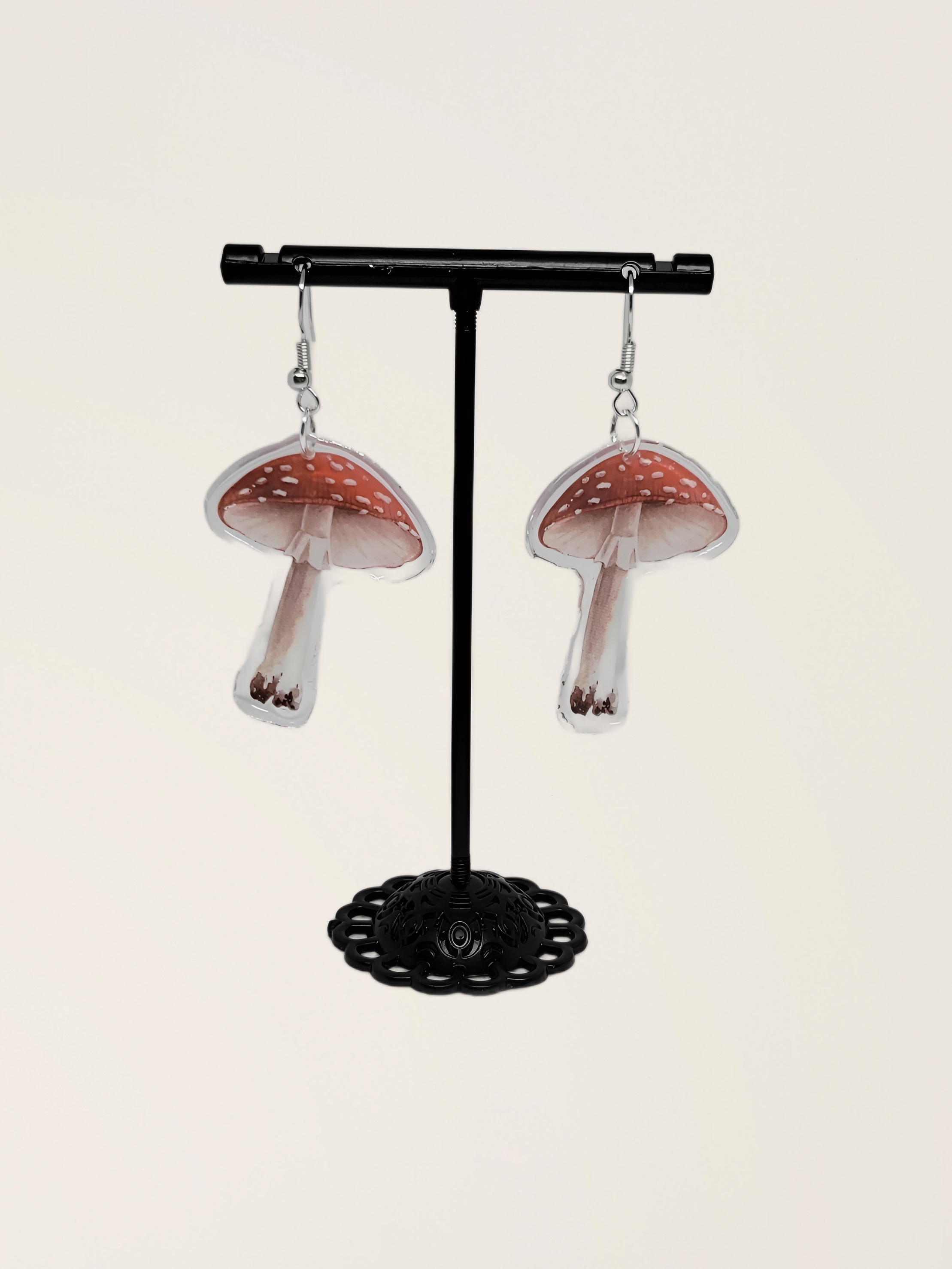 Mushroom Earrings