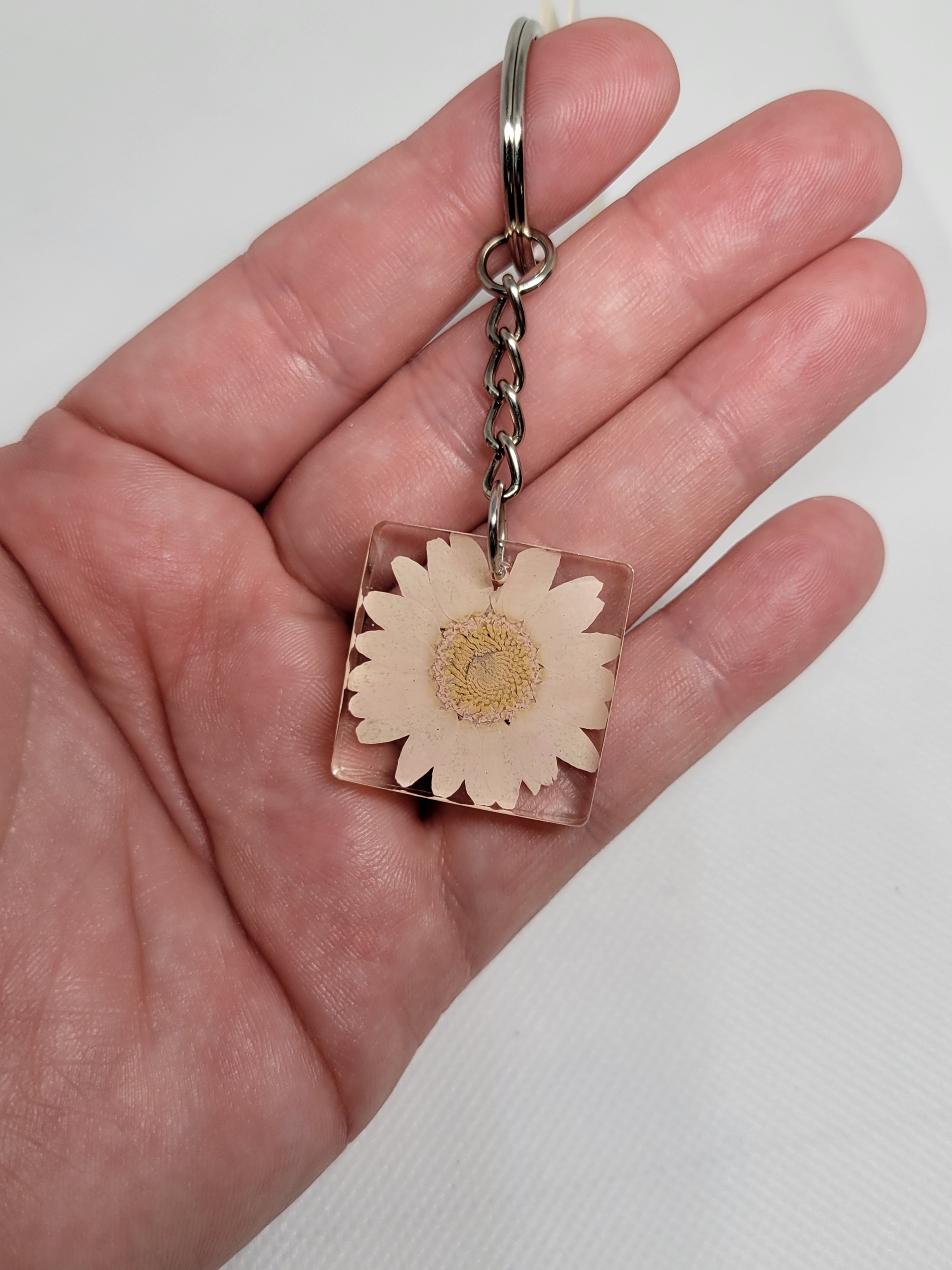 Simple Flower Keychain