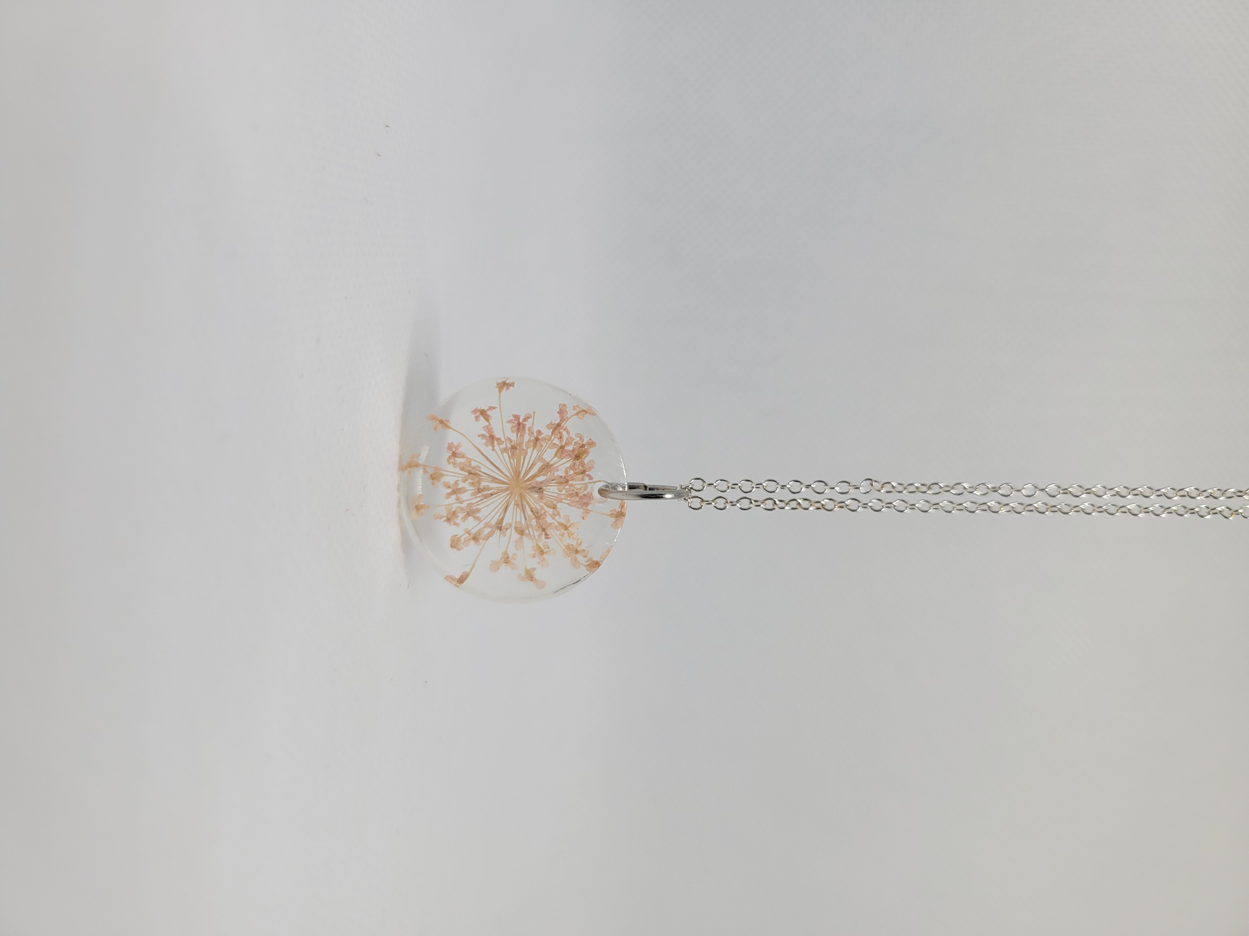 Resin Floral Necklace