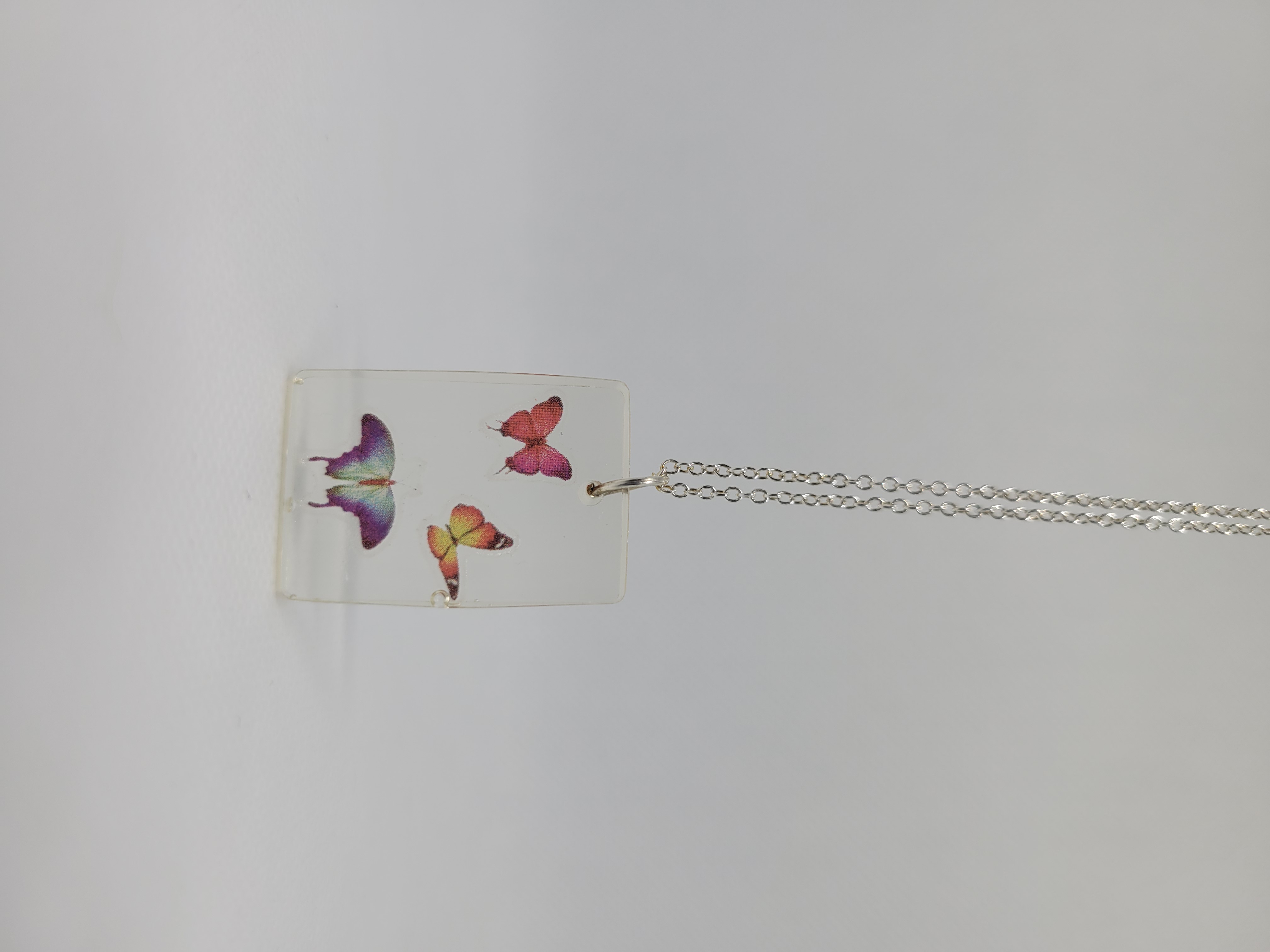Multiple Butterflies Necklace