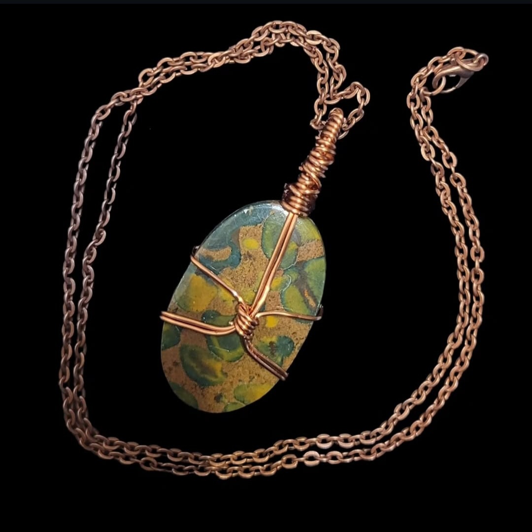 Fruit Jasper Necklace