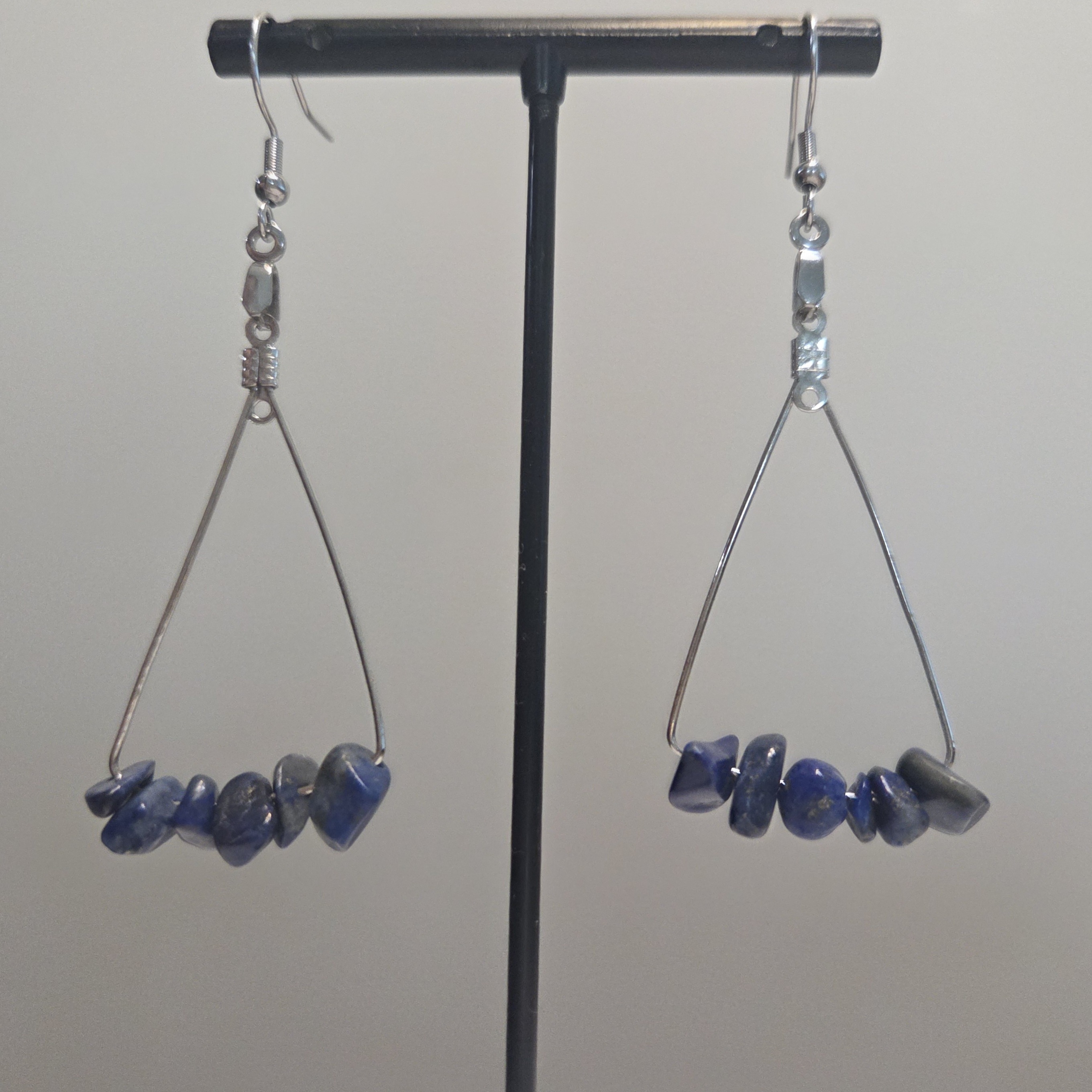 Sodalite Chip Earrings