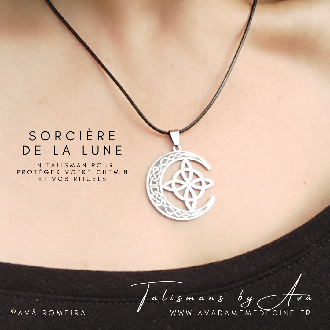 Talisman Lune protectrice