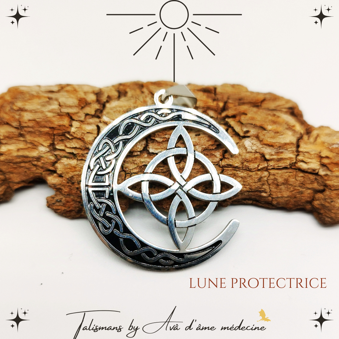 Talisman Lune protectrice
