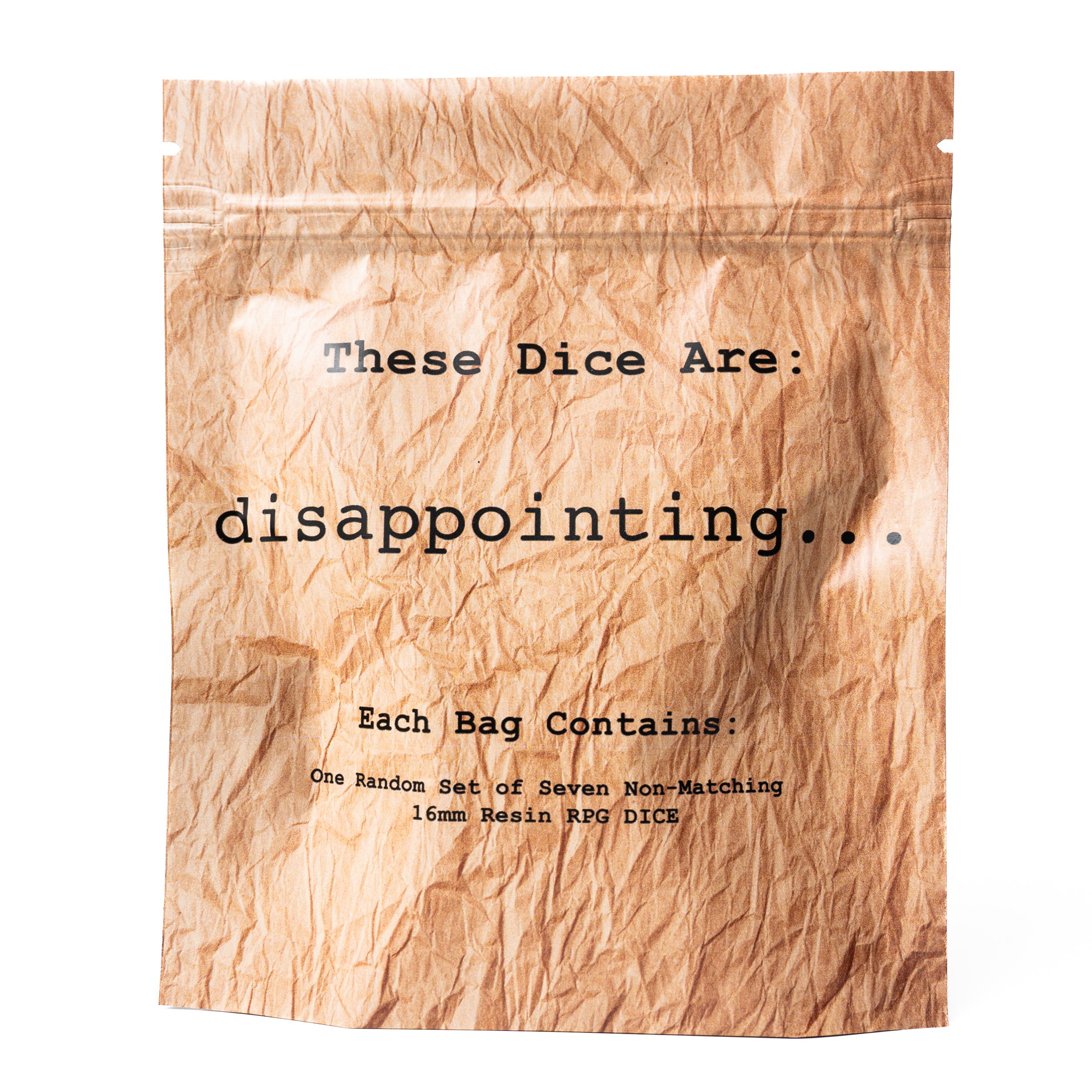 These Dice Are Disappointing | 7 Dice Set of Non-Matching Polyhedral RPG Dice