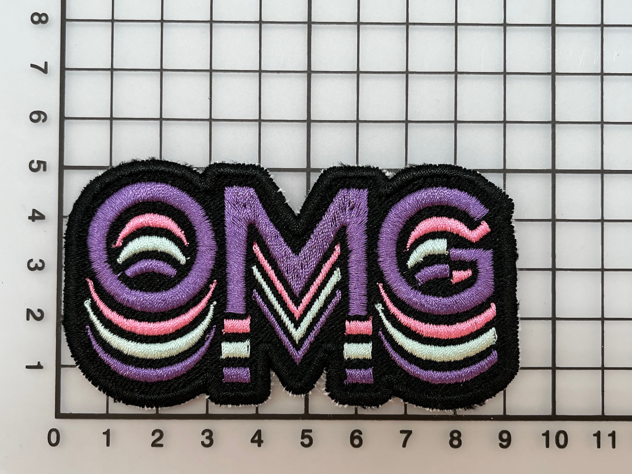 Applicatie om zelf te naaien op kleding of een tas