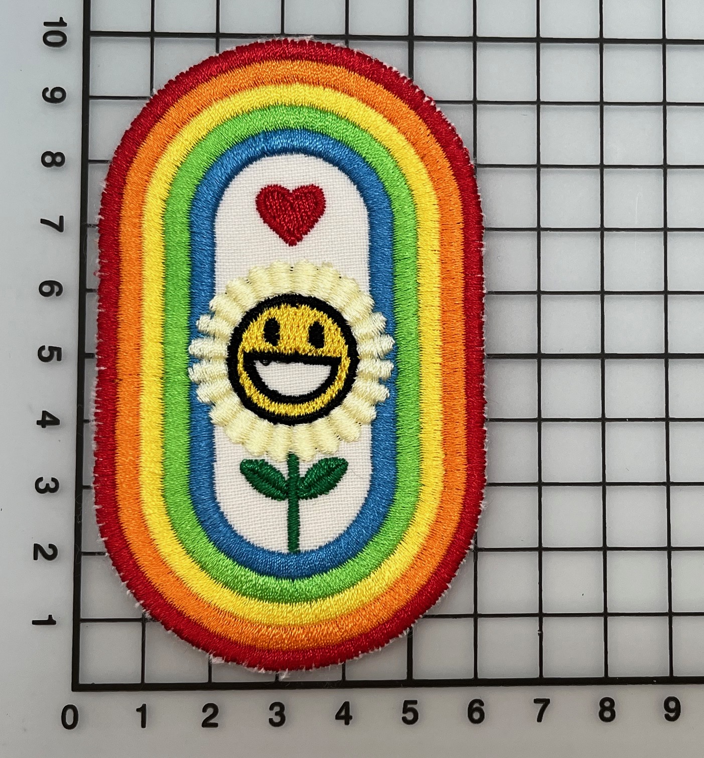 Applicatie om zelf te naaien op kleding of een tas