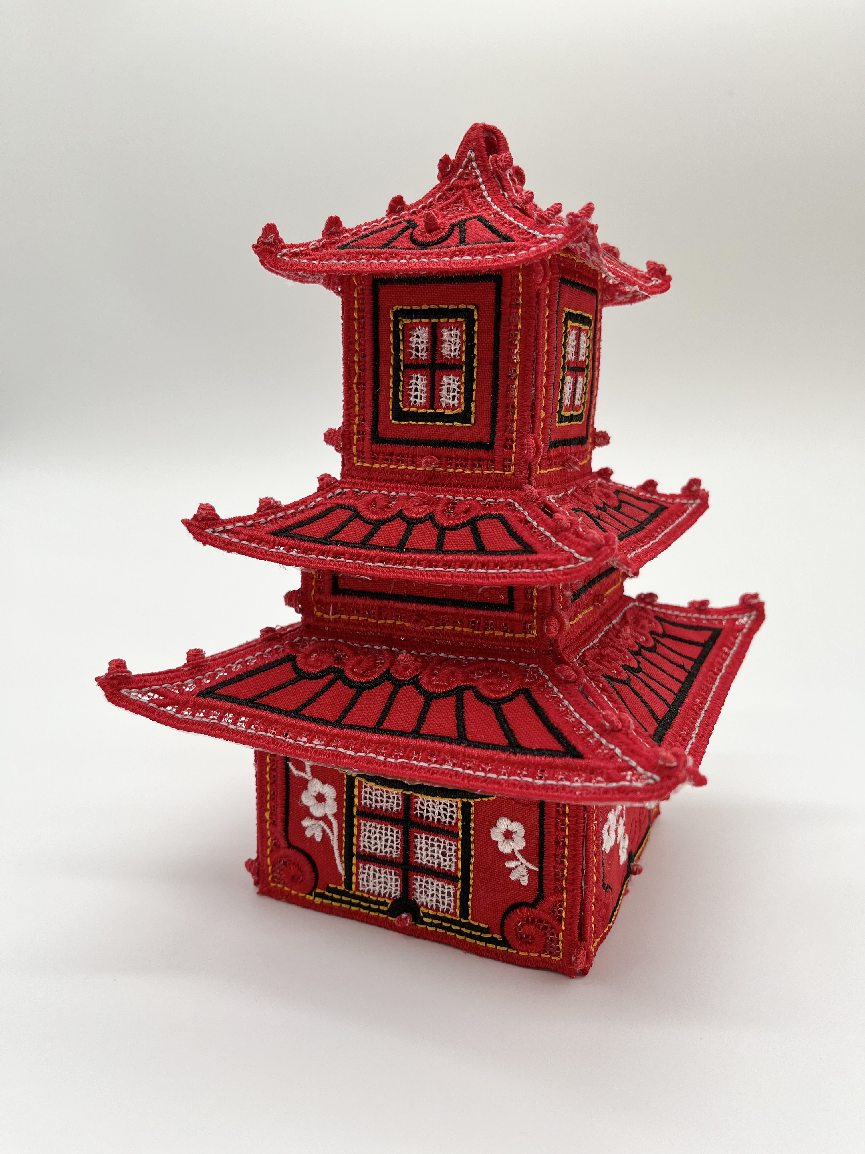 Geborduurde Pagode