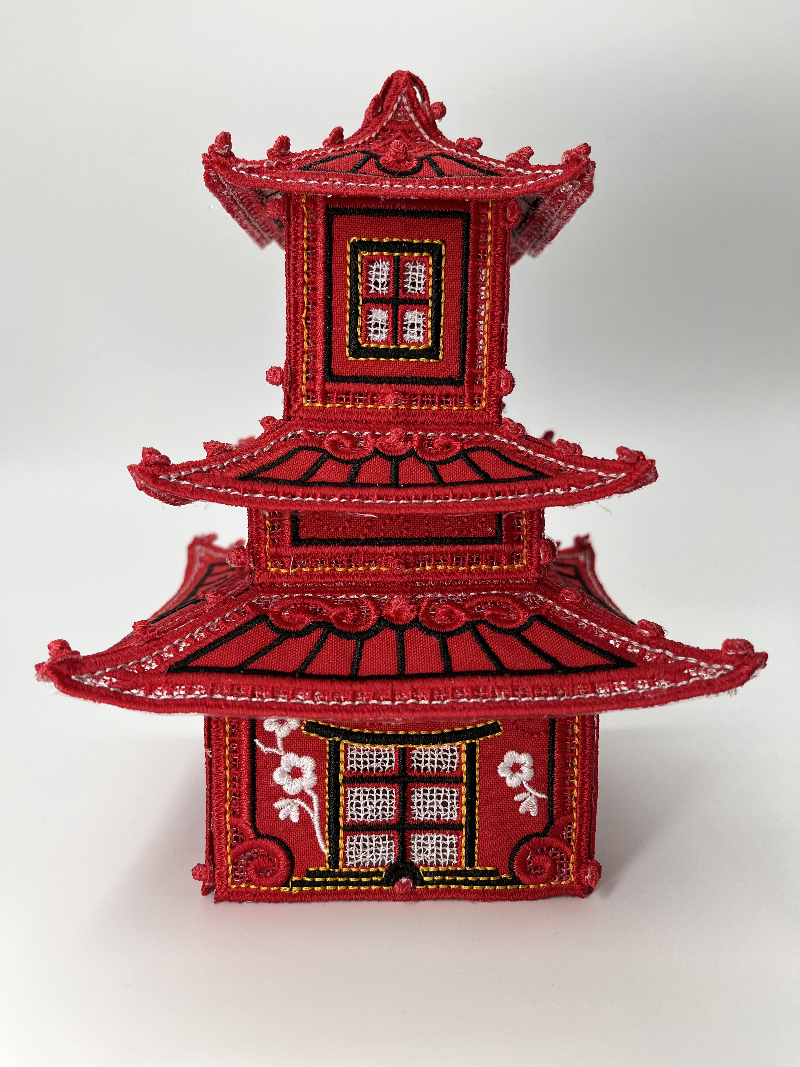 Geborduurde Pagode