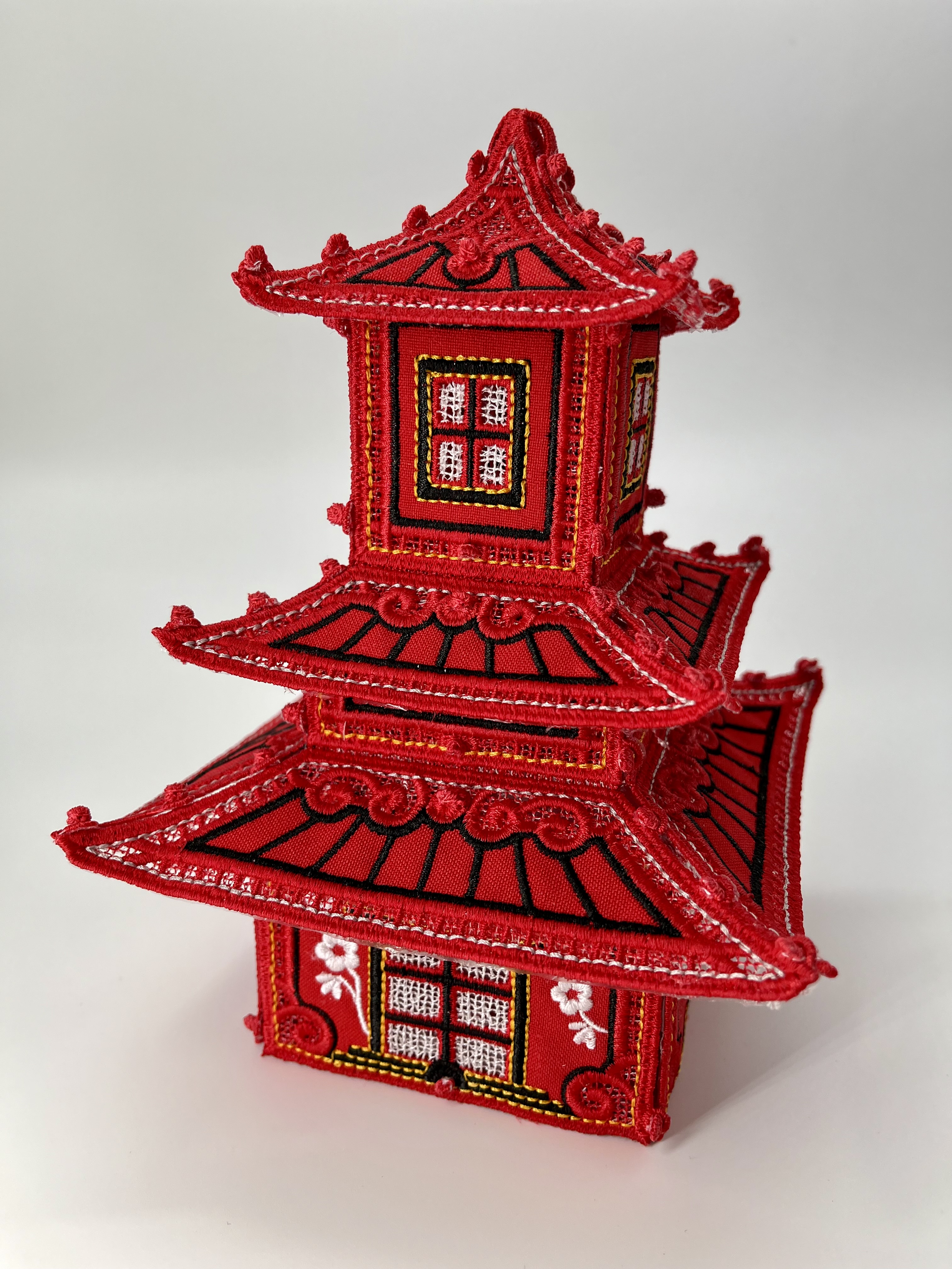 Geborduurde Pagode