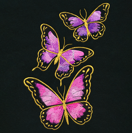 Kussenhoes met vlinders