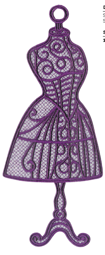 Opengewerkte mannequin als boekenlegger