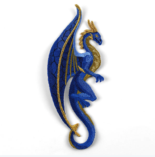 Geboorduurde draak als boekenlegger