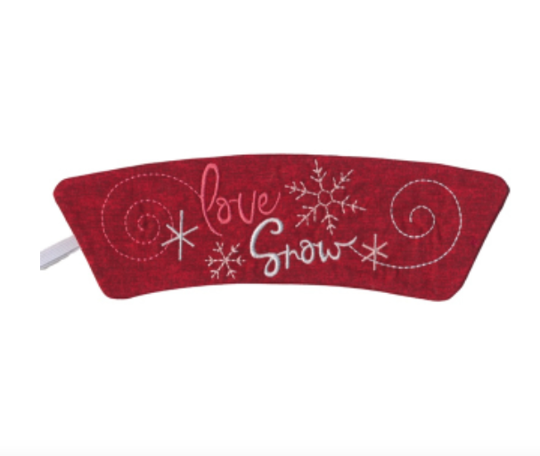 Geborduurde Cup Cozy