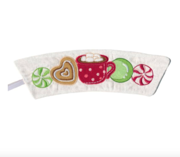 Geborduurde Cup Cozy