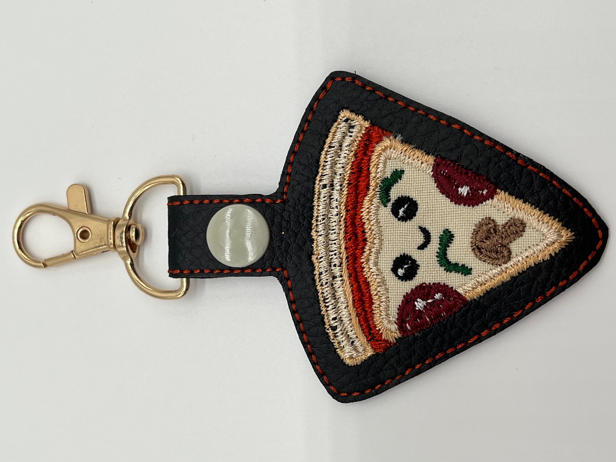 Sleutelhanger of Bag Charm Pizza