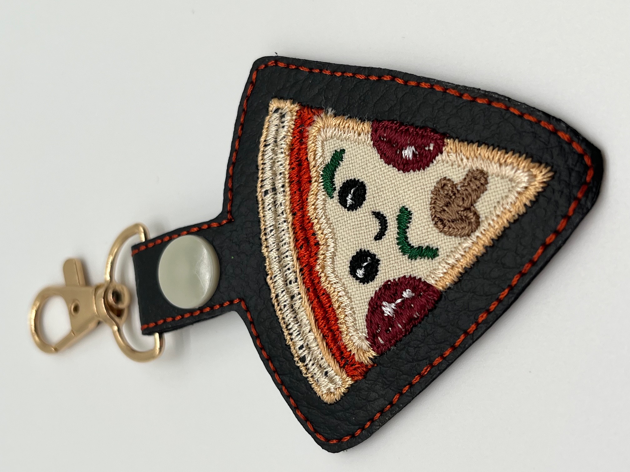 Sleutelhanger of Bag Charm Pizza