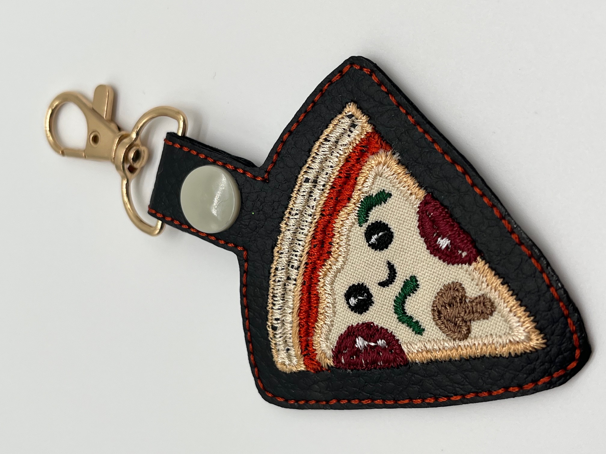 Sleutelhanger of Bag Charm Pizza