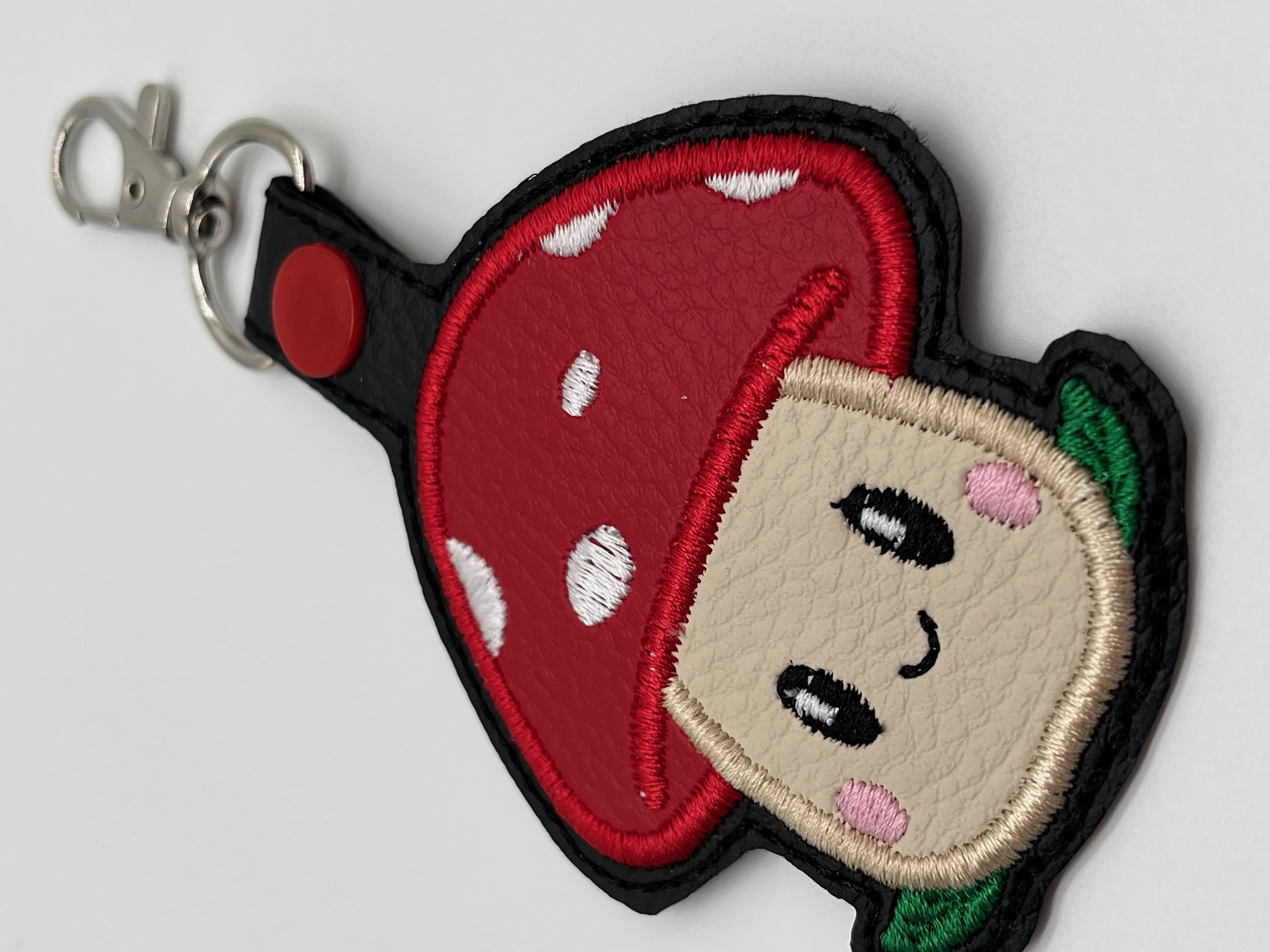 Sleutelhanger of Bag Charm Paddenstoel