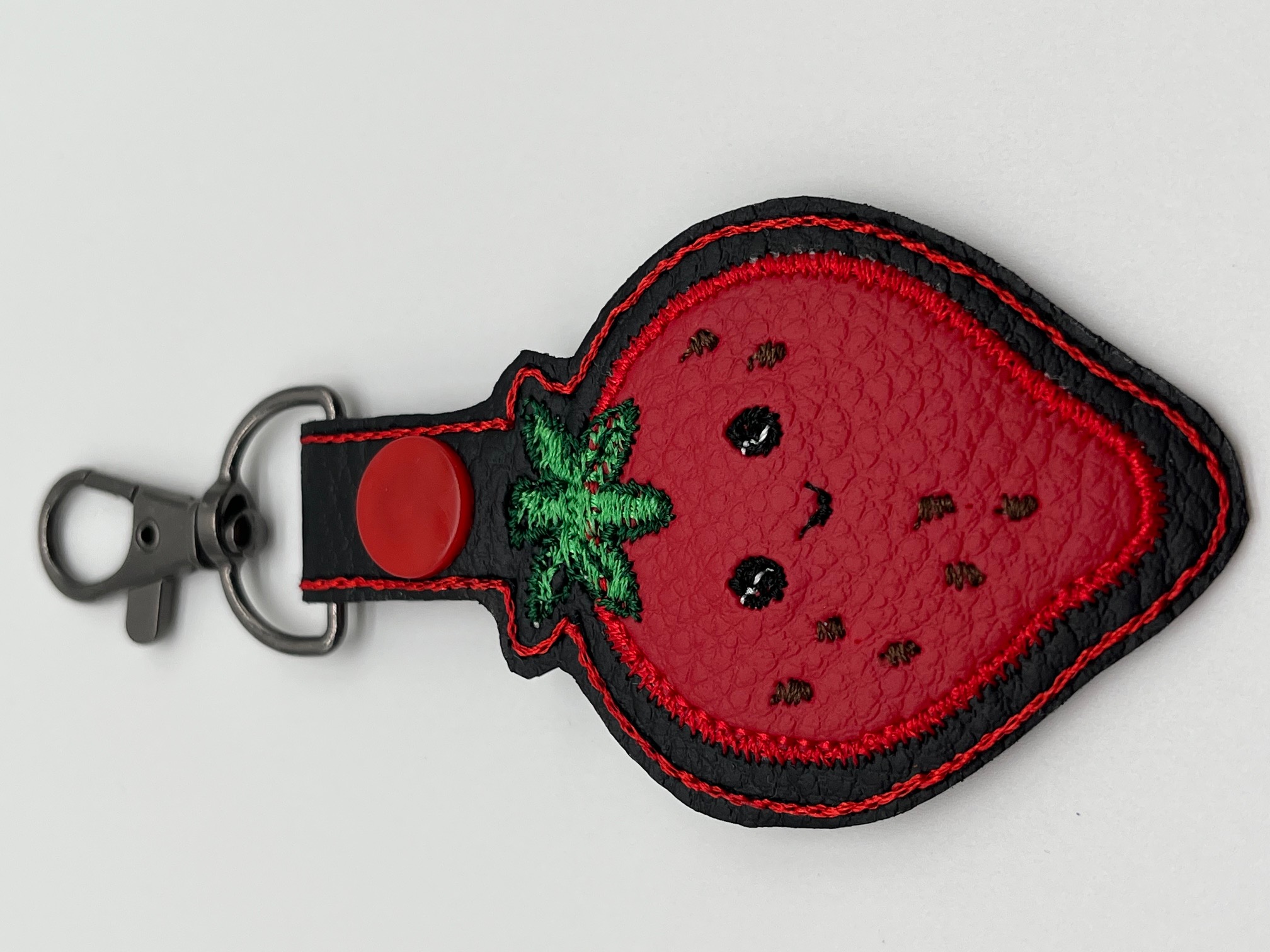 Sleutelhanger of Bag Charm Aardbei