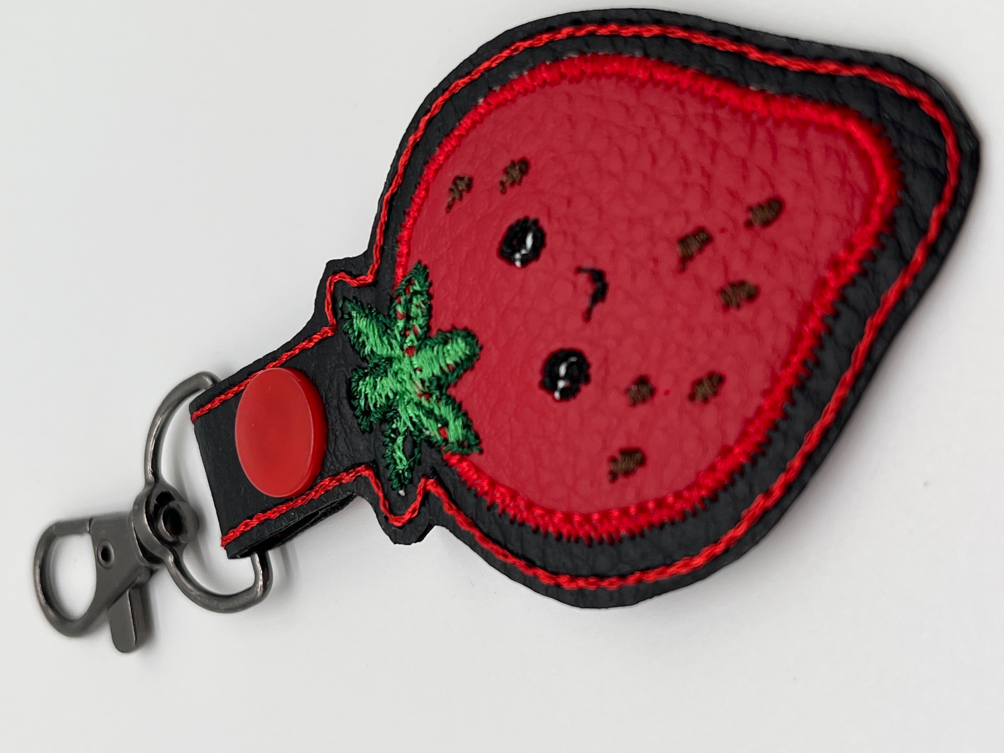 Sleutelhanger of Bag Charm Aardbei