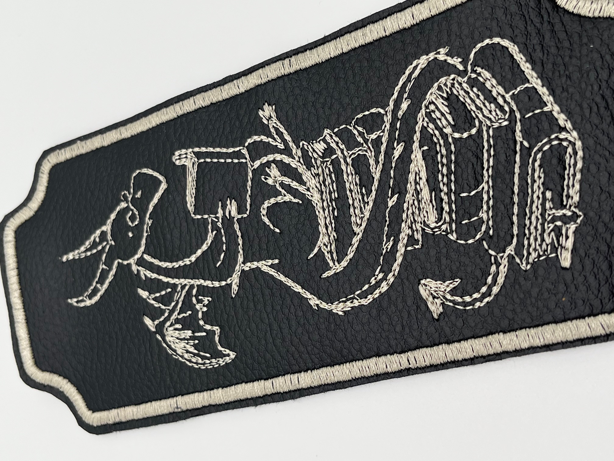 Geborduurde Boekenlegger Draak Groot
