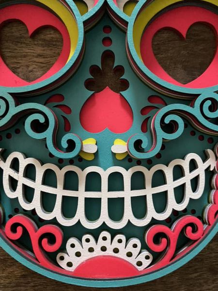 Mandala Art - Sugar Skull 