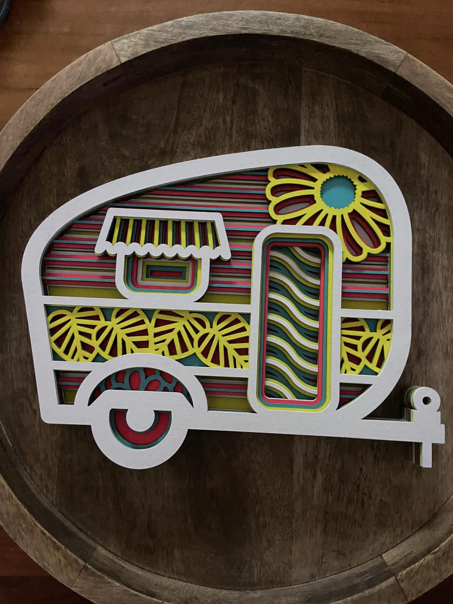 Mandala Art - Camper