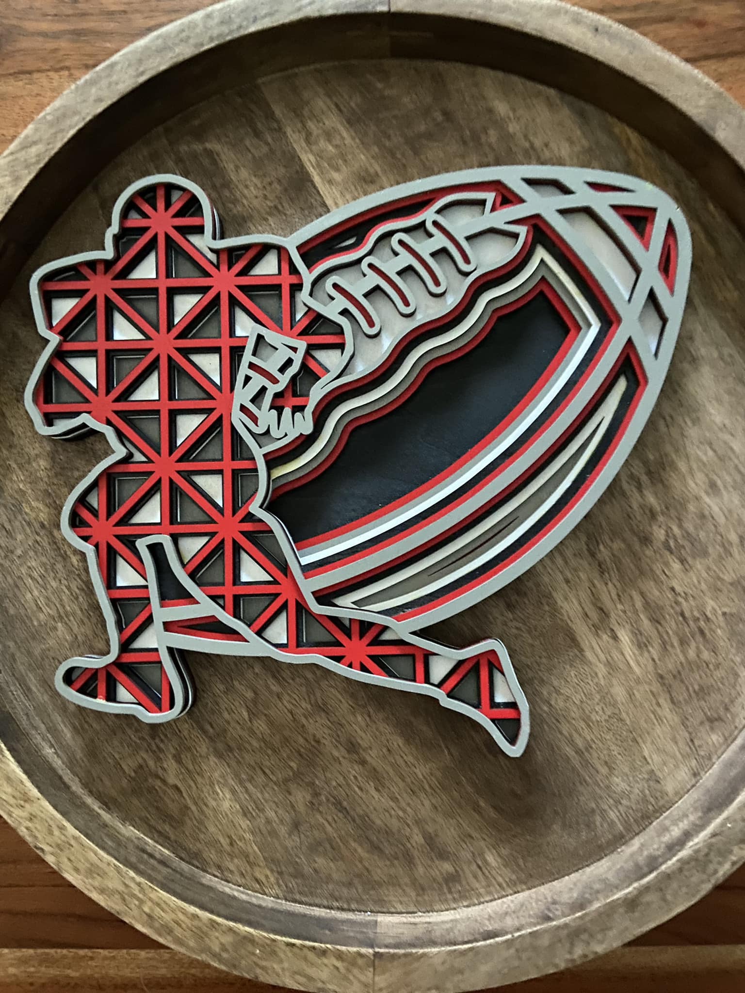 Mandala Art - Football Player