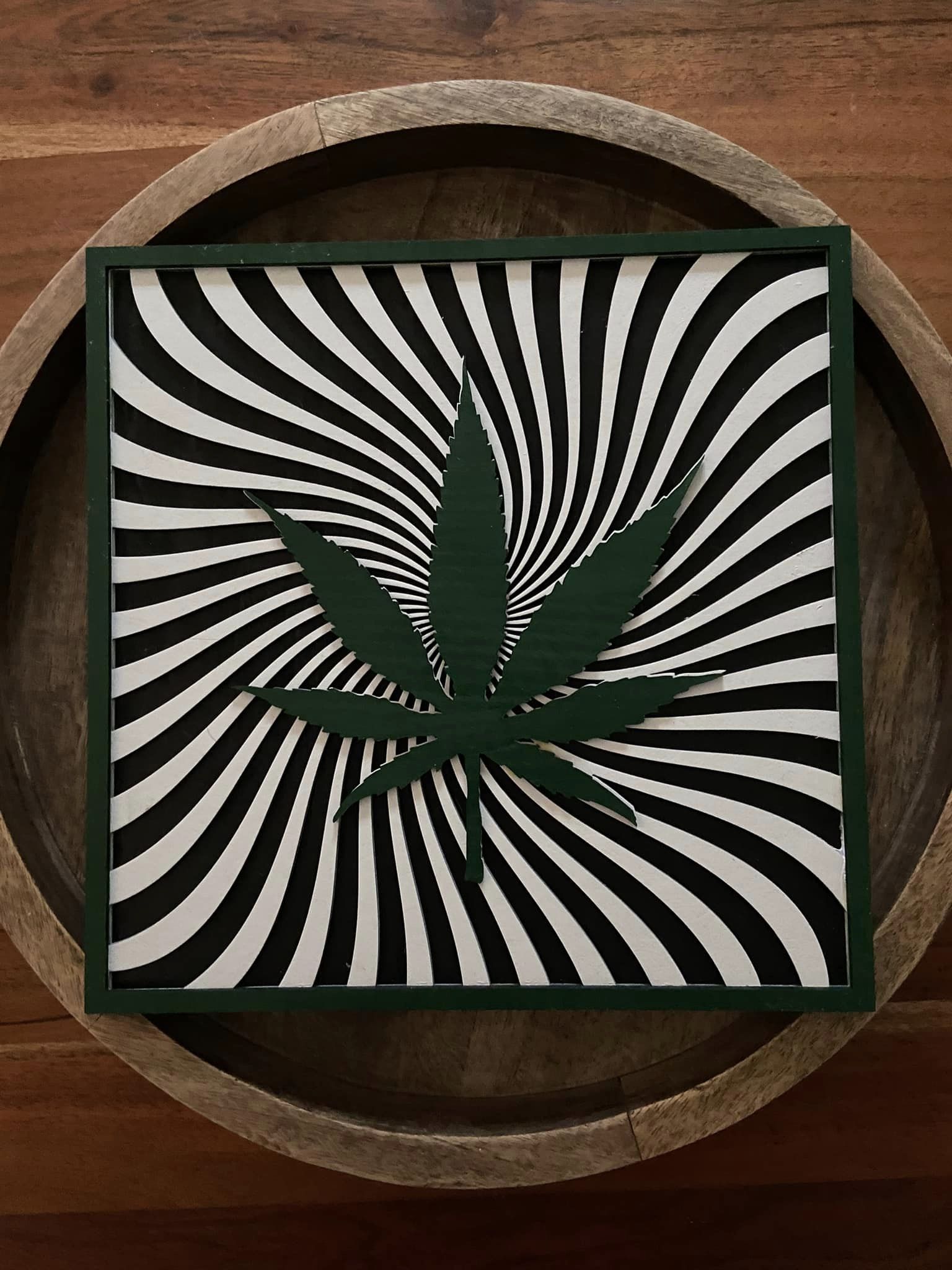 Mandala Art - "Bud" Leaf 