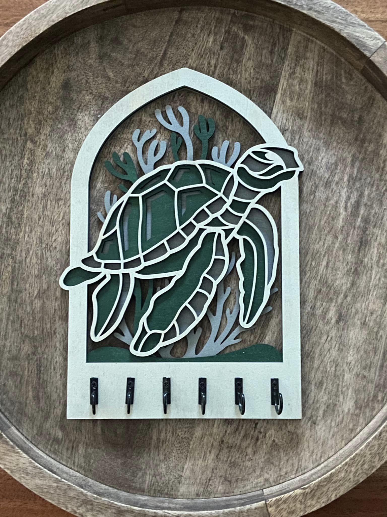 Key Holder -  Turtle 