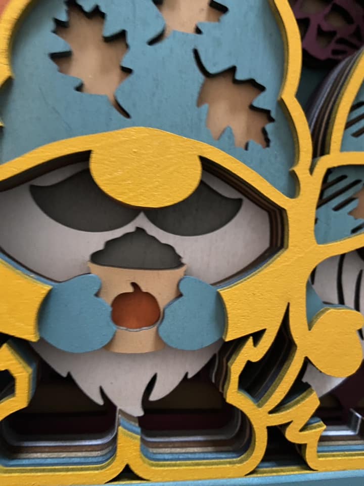 Mandala Art - Fall Gnomes