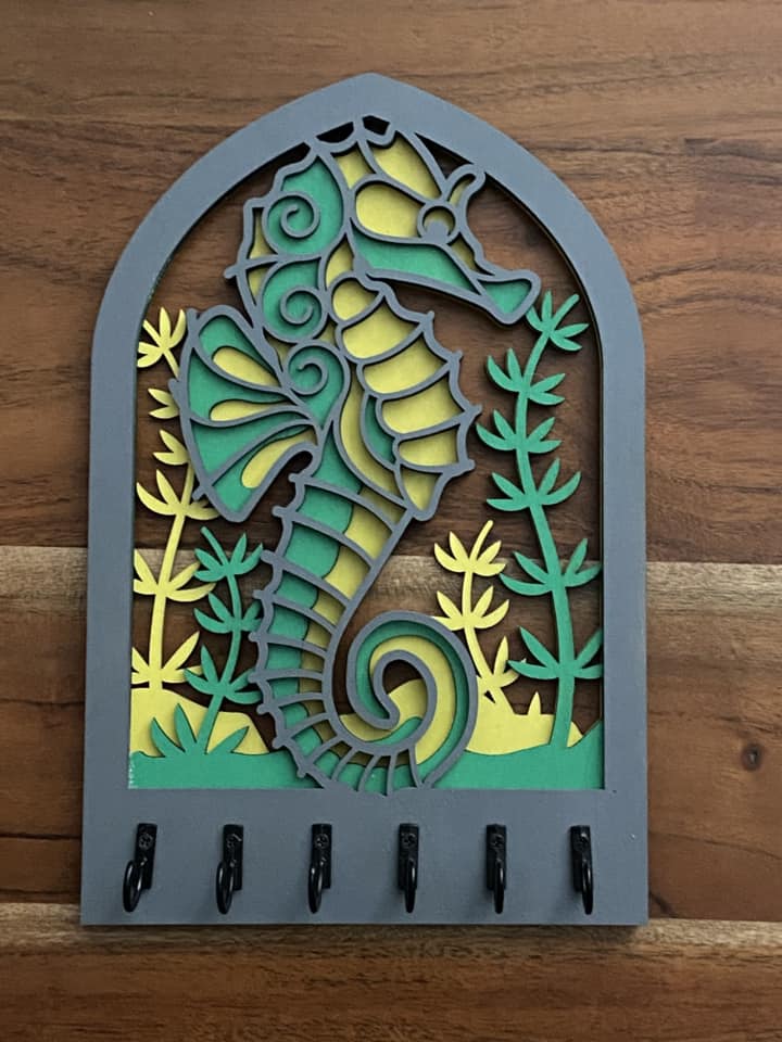 Key Holder - Seahorse 