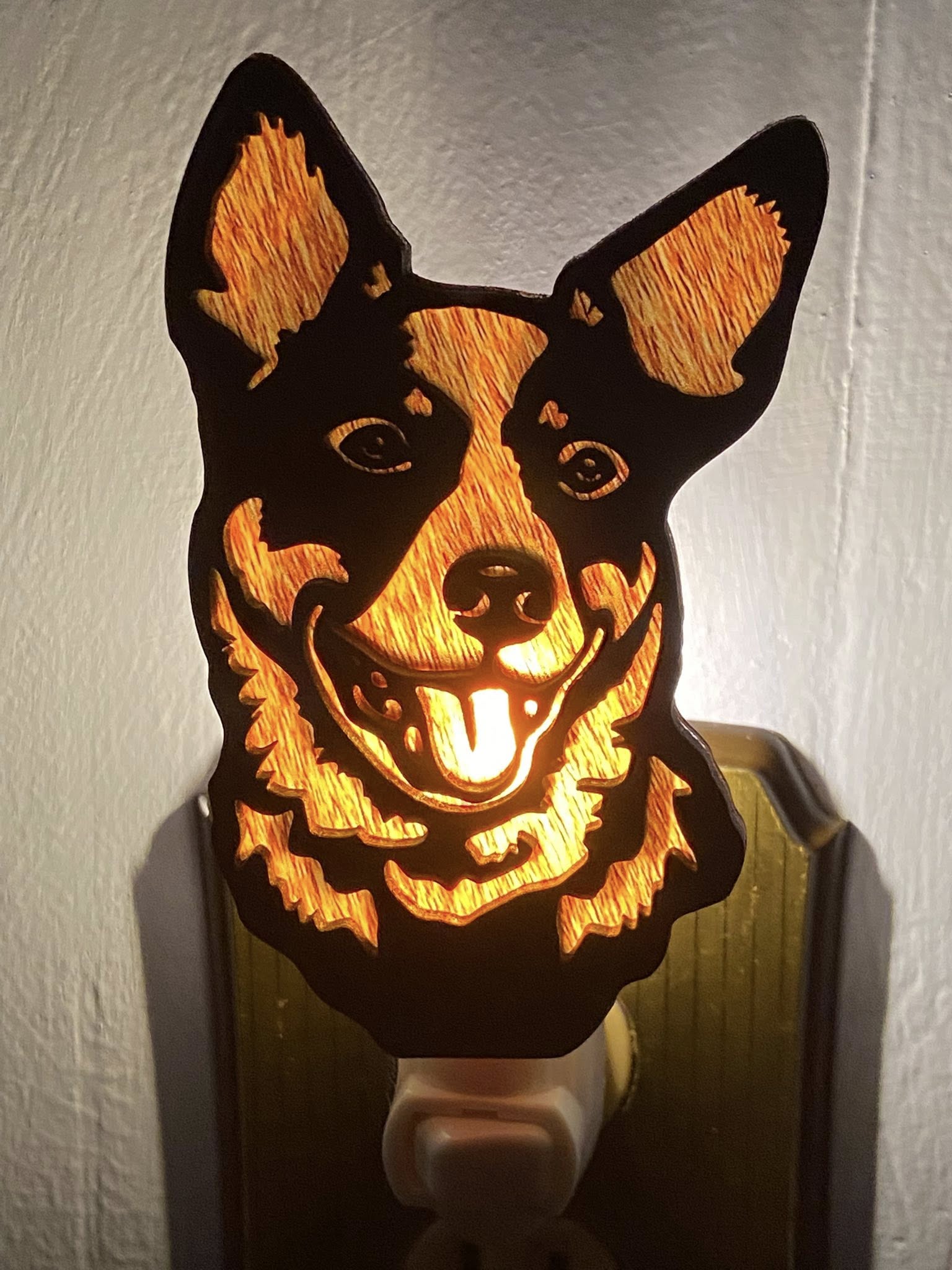 Blue Heeler Nightlight 