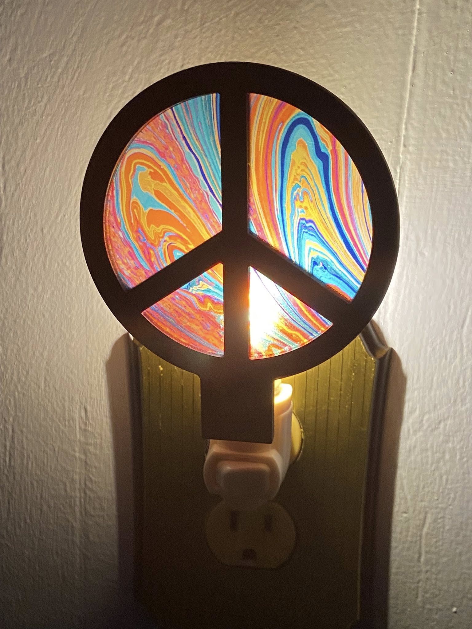 Peace Sign Nightlight 