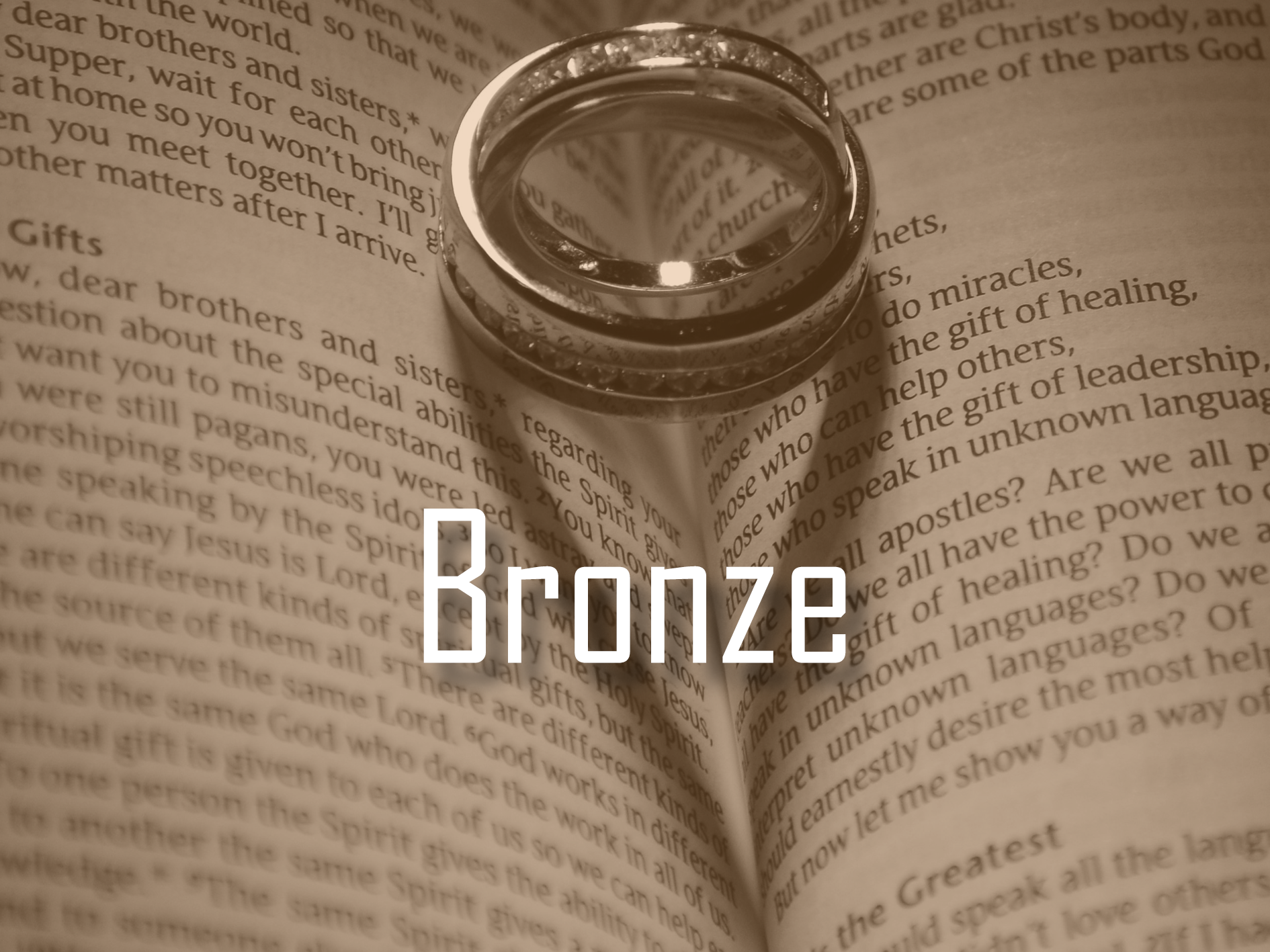 Bronze Wedding Package