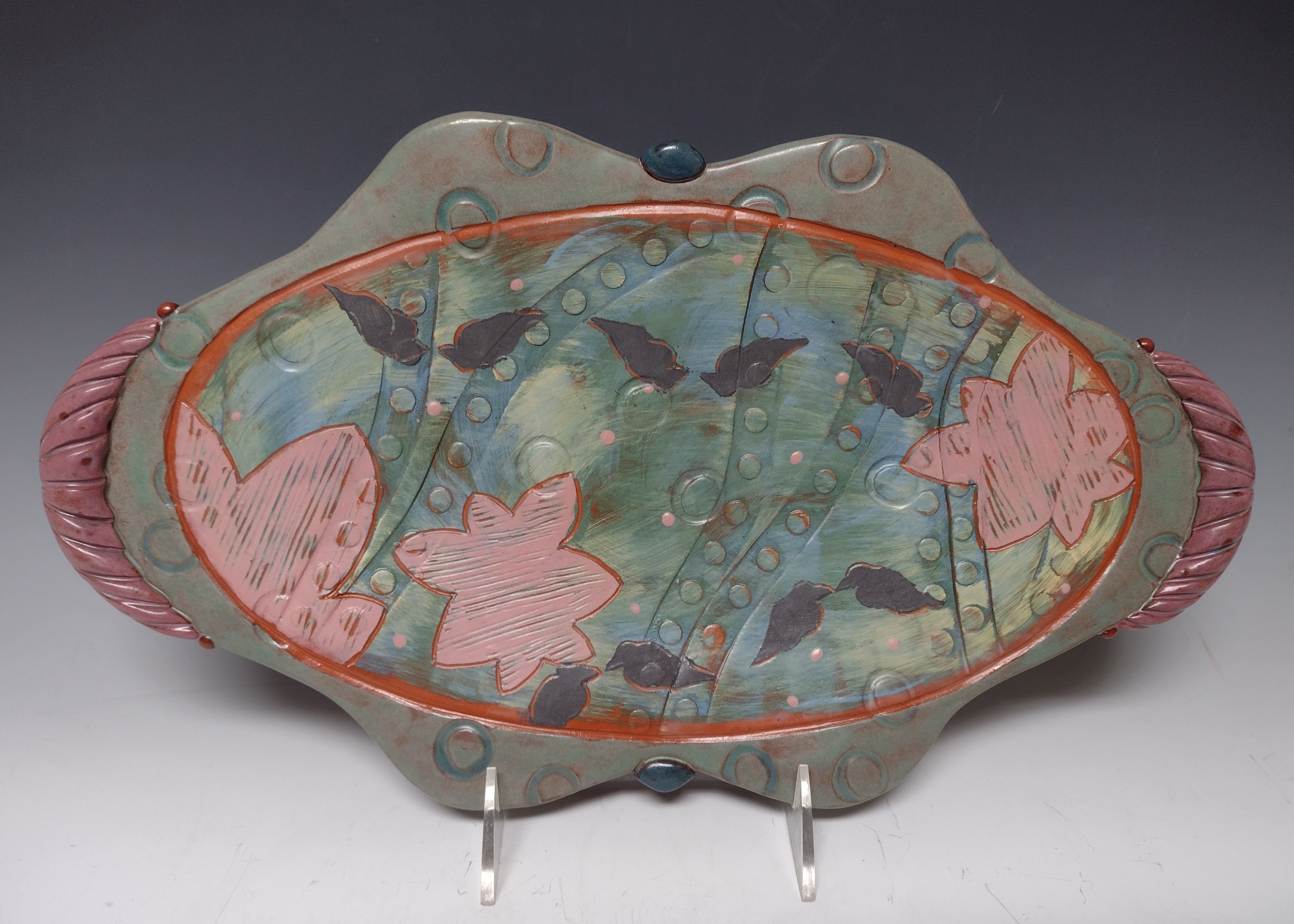 Floral Platter