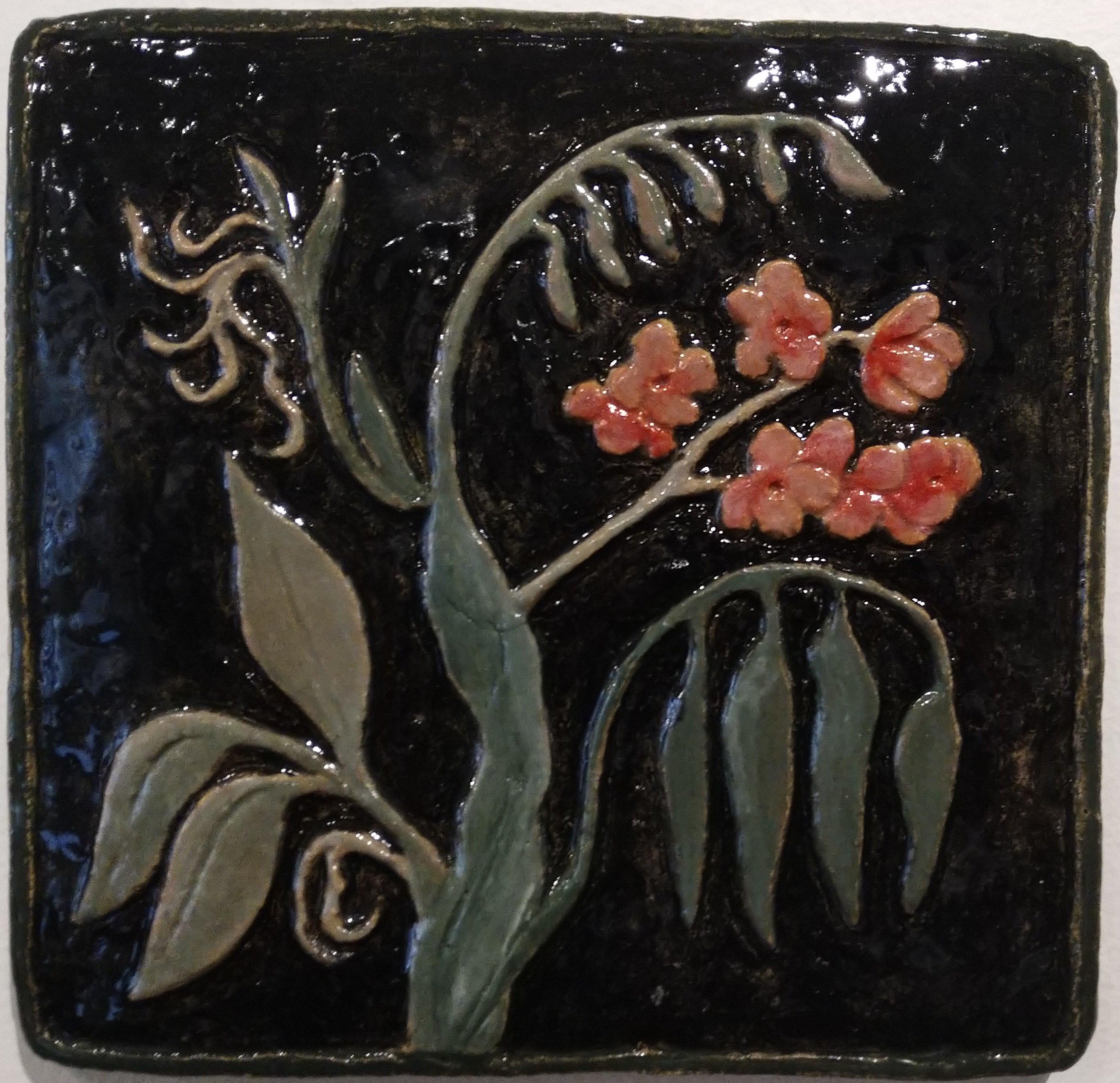 Pink Flower Tile