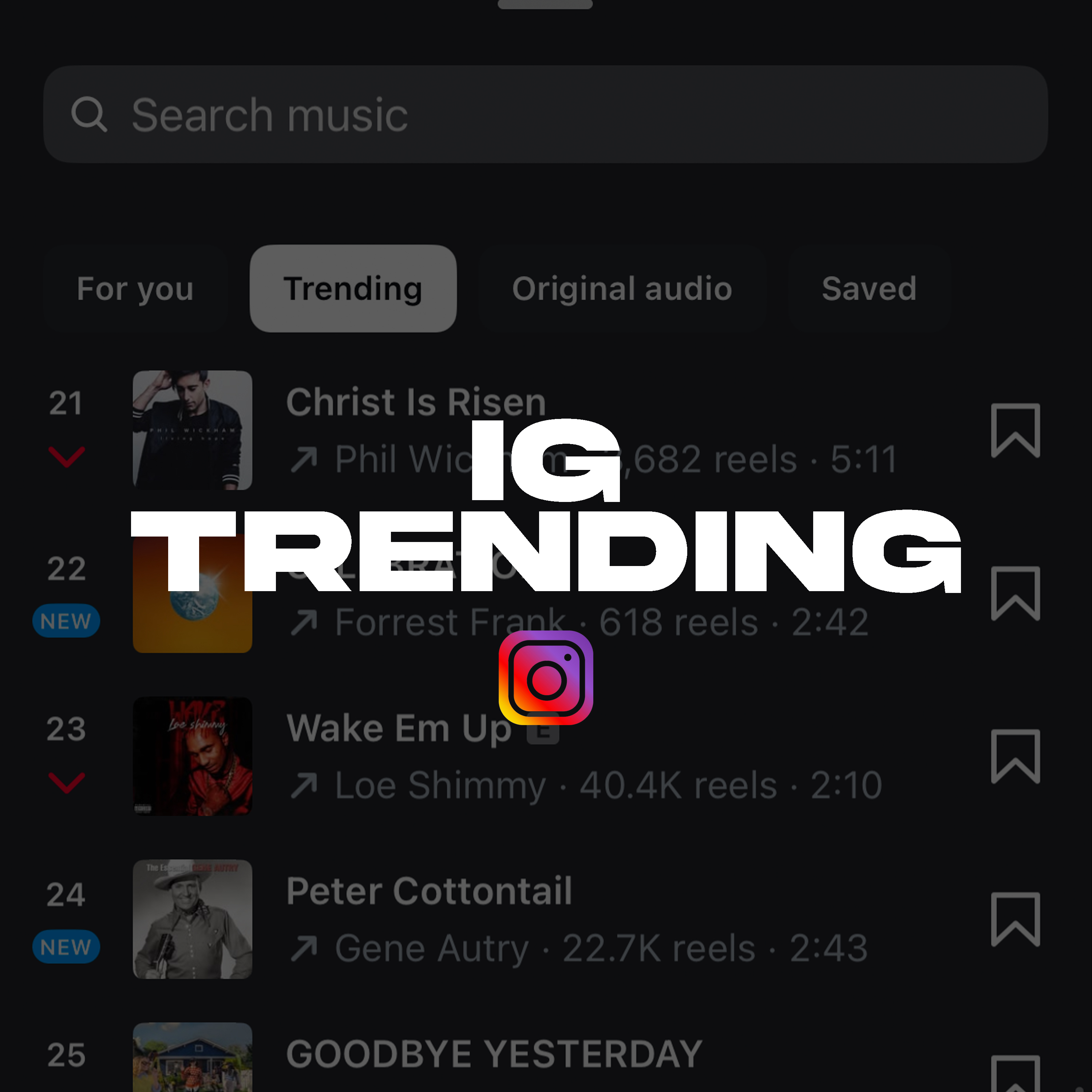 Instagram Trending (Audio)