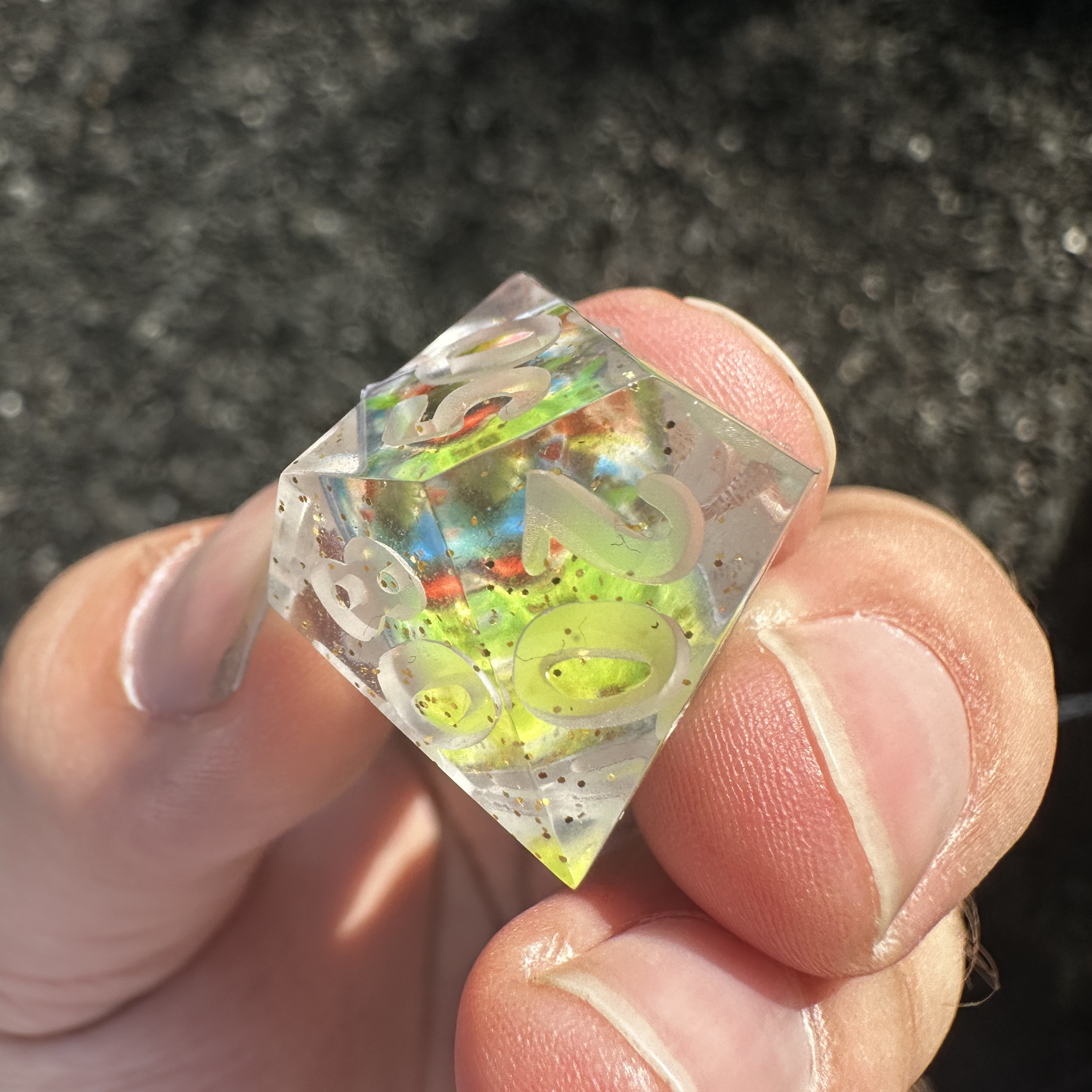 Custom Pokemon Card Dice